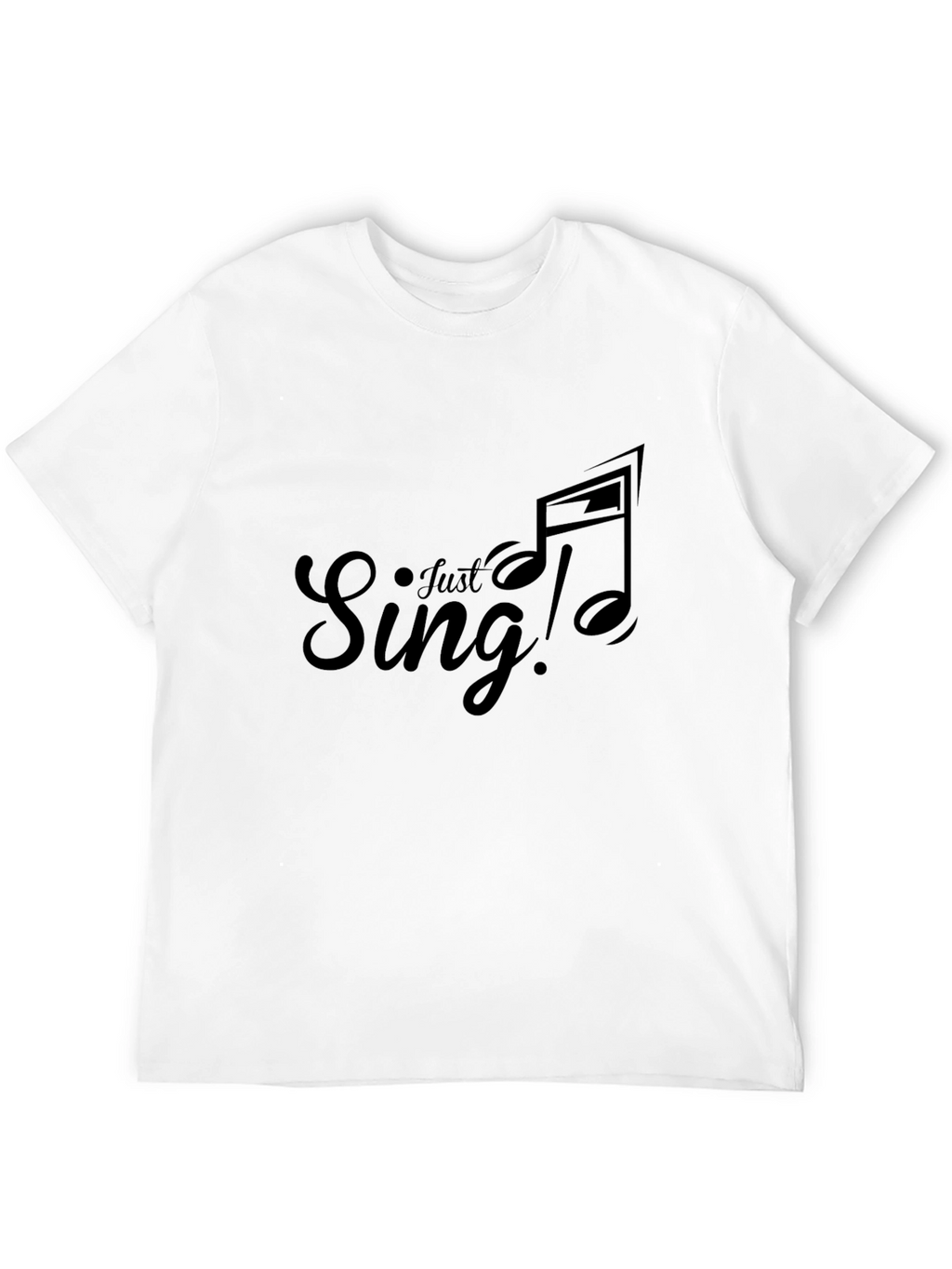 Just Sing! Graphic Tee - Black