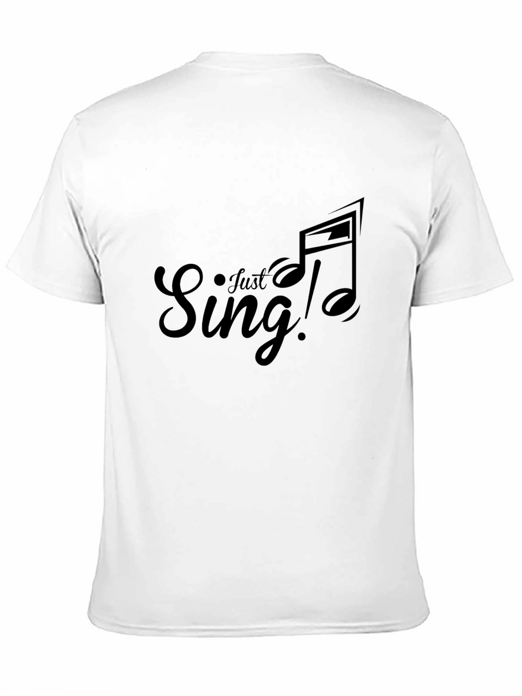 Just Sing! Graphic Tee - Black