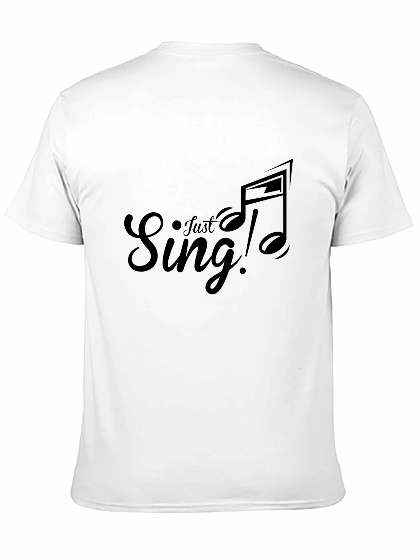 Just Sing! Graphic Tee - Black