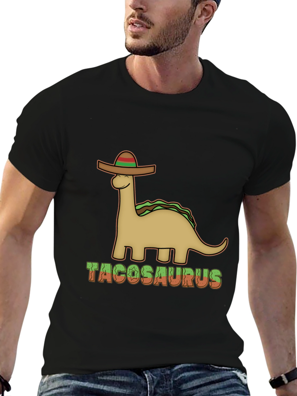 Tacosaurus T-Shirt - Fun Dinosaur Taco Lover Tee