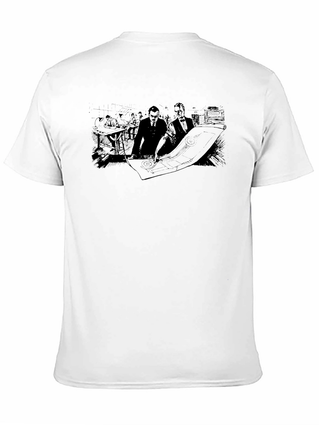 Blueprint Graphic Tee - Mens Black Short Sleeve