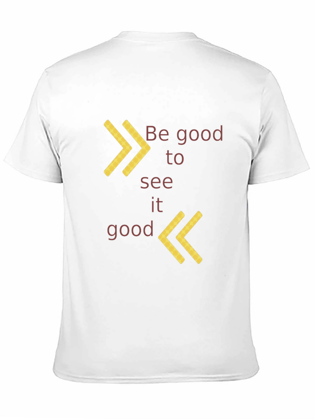 Be Good to See It Good Black Graphic Tee