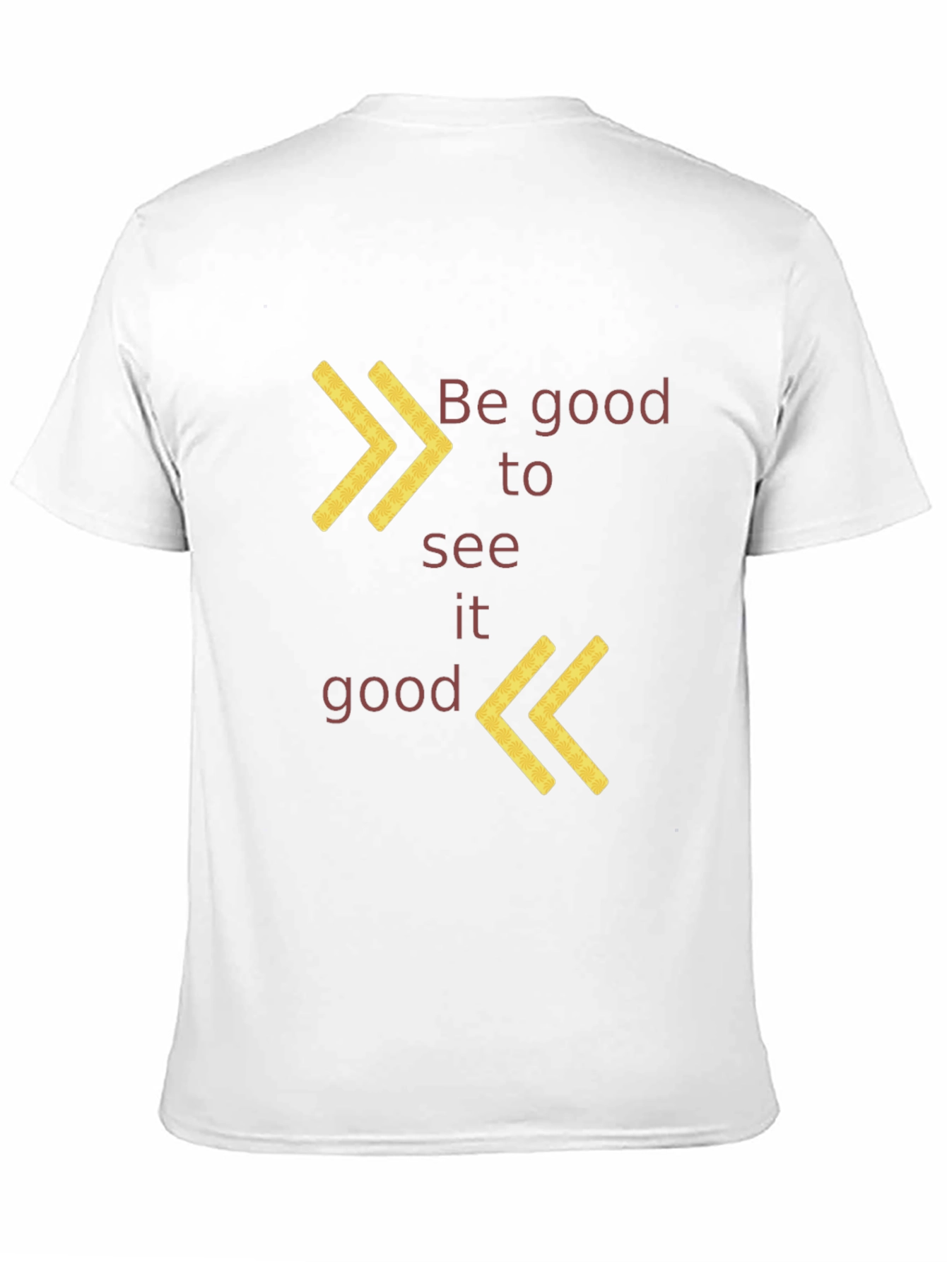 Be Good to See It Good Black Graphic Tee