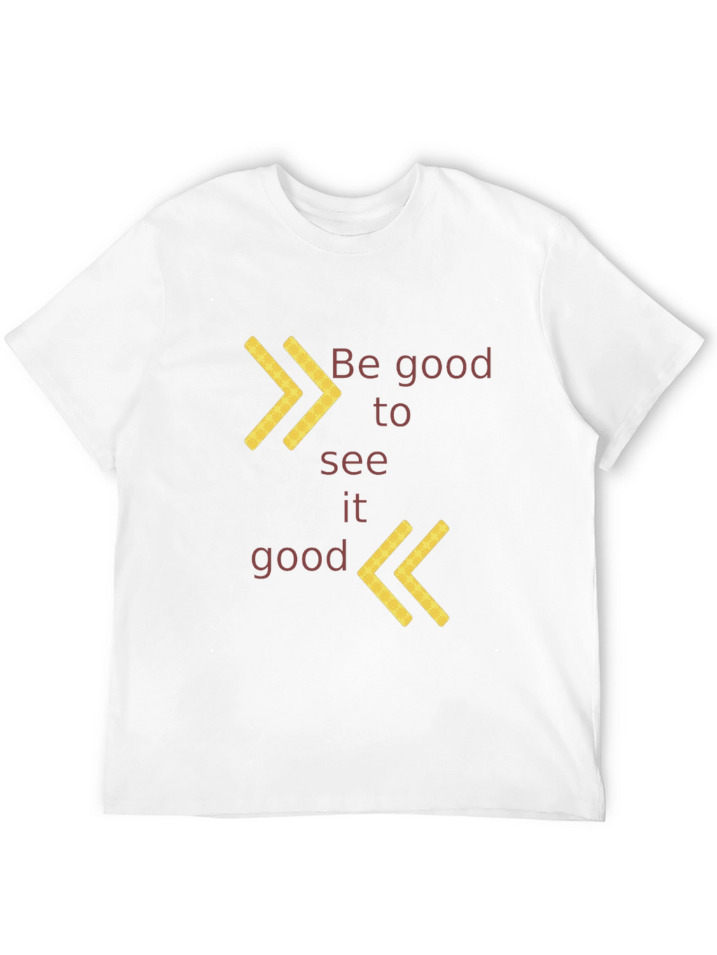 Be Good to See It Good Black Graphic Tee