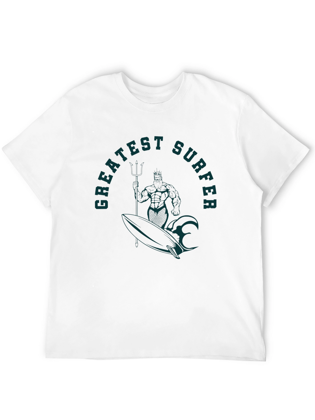 Greatest Surfer Graphic Tee - Black
