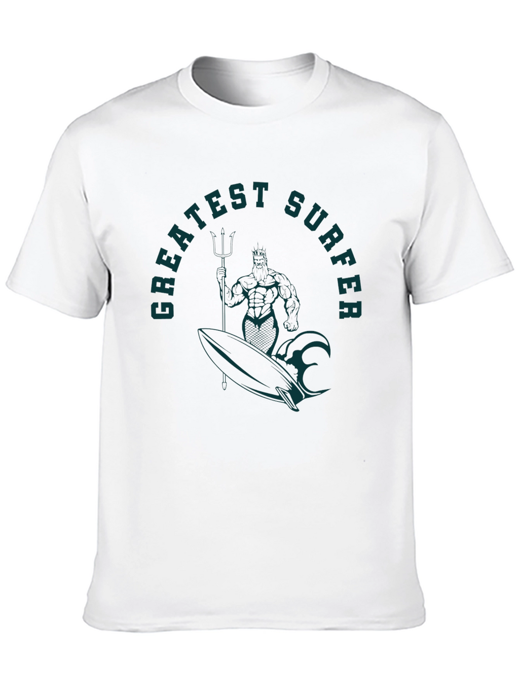 Greatest Surfer Graphic Tee - Black
