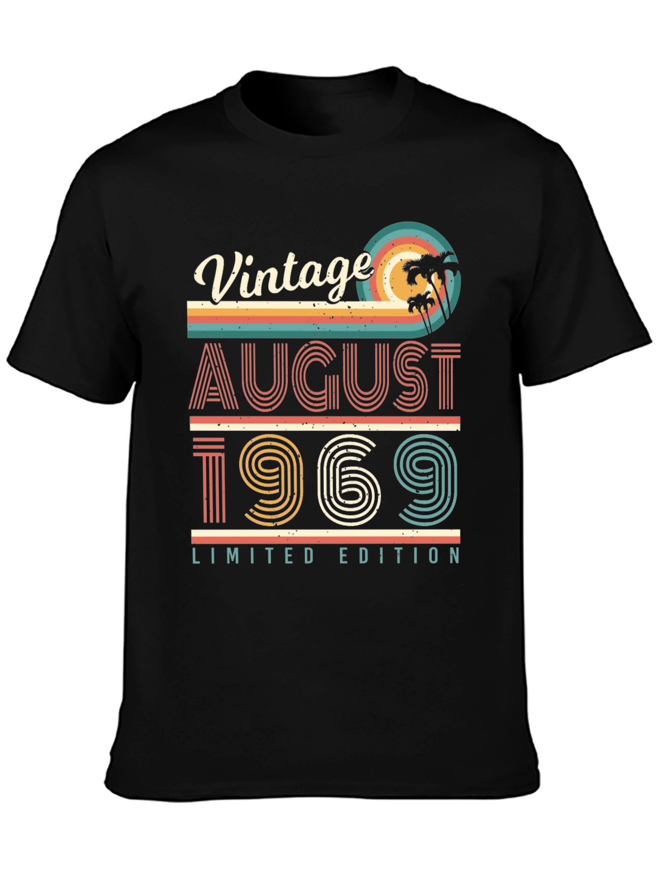 Vintage August 1969 Limited Edition T-Shirt