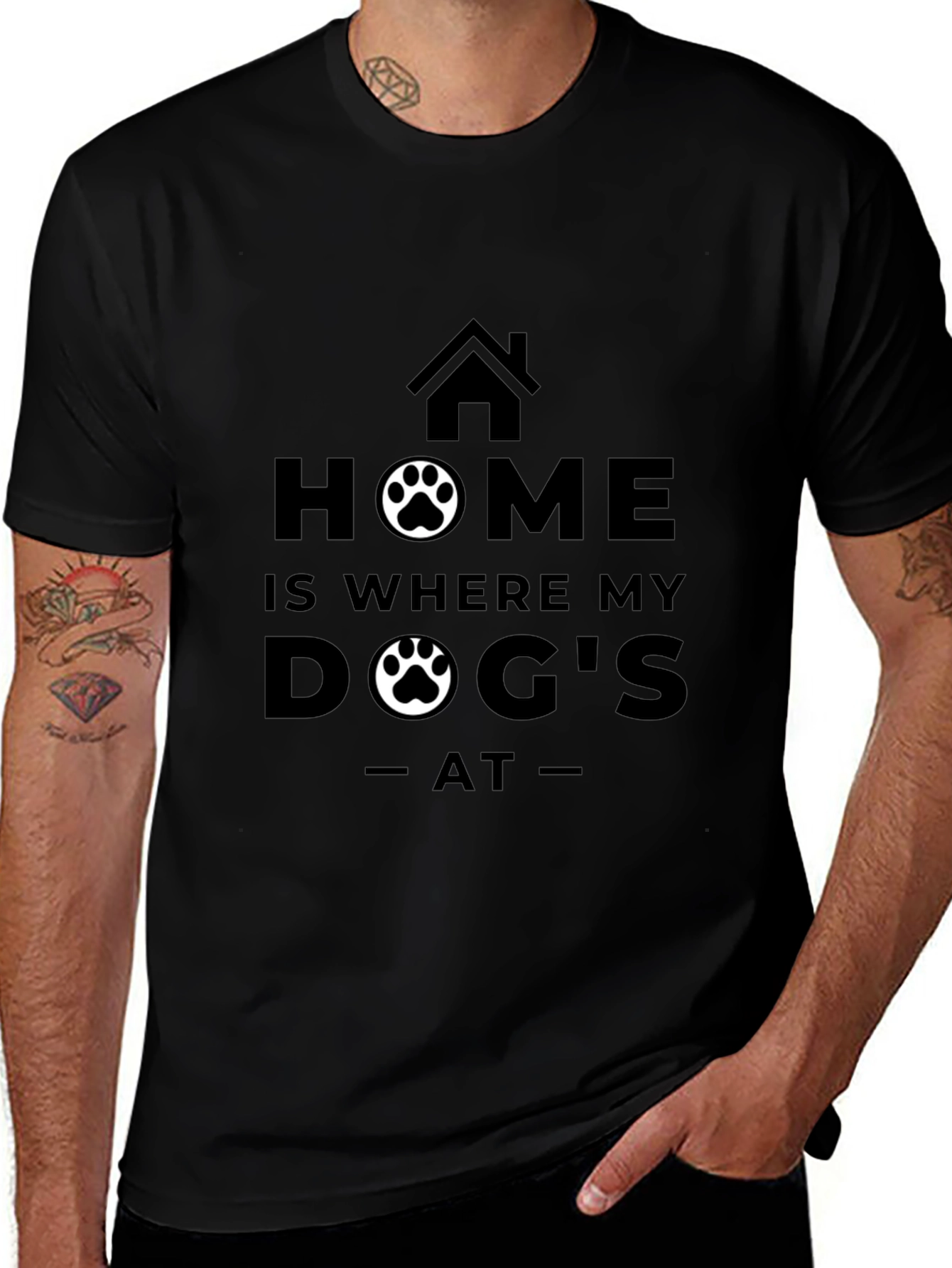 Home is Where My Dog Is T-Shirt