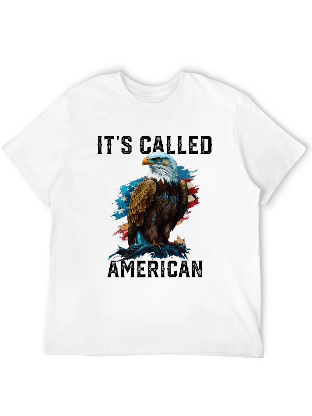 Its Called American Patriotic Eagle Graphic Tee