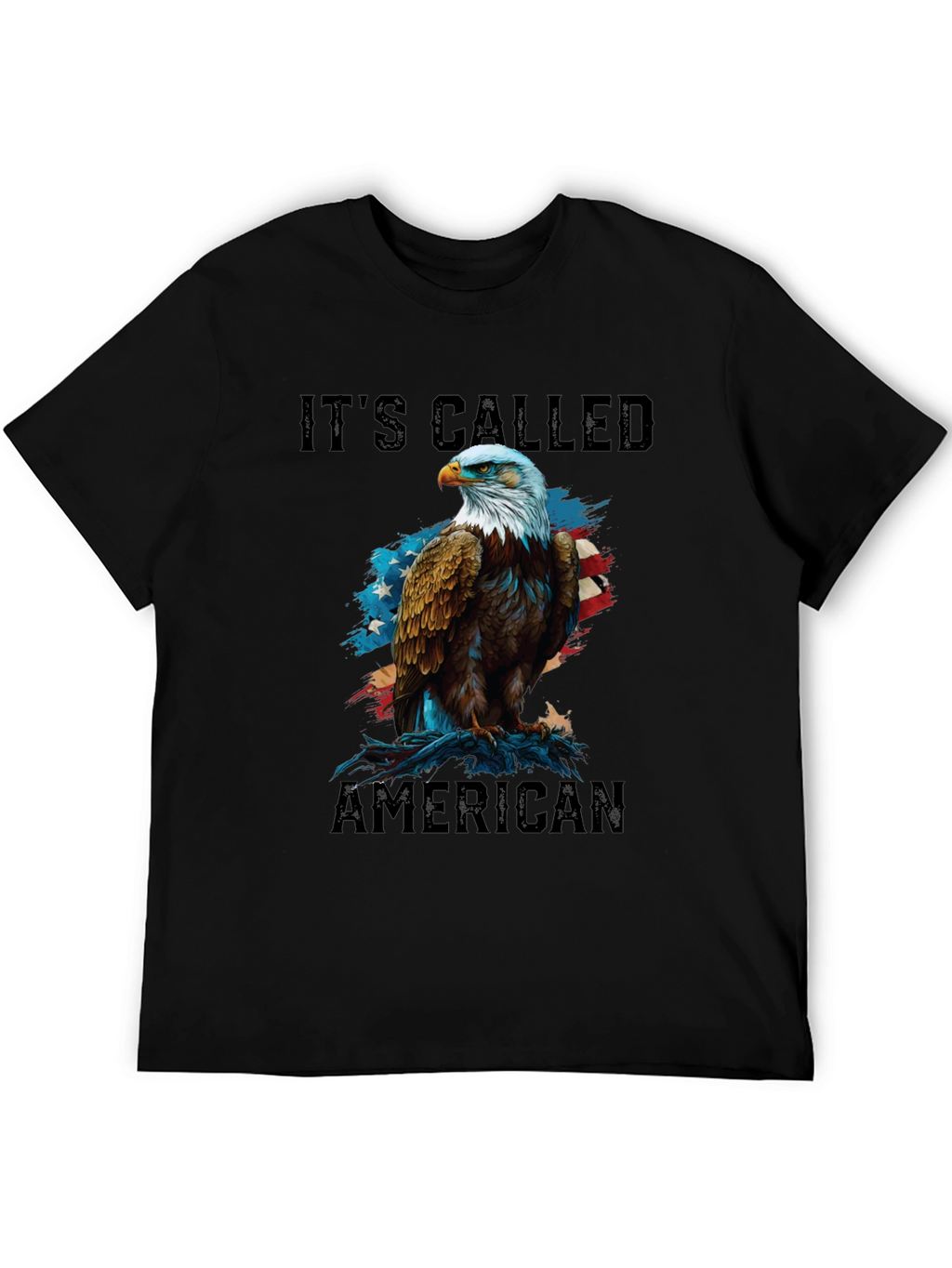 Its Called American Patriotic Eagle Graphic Tee