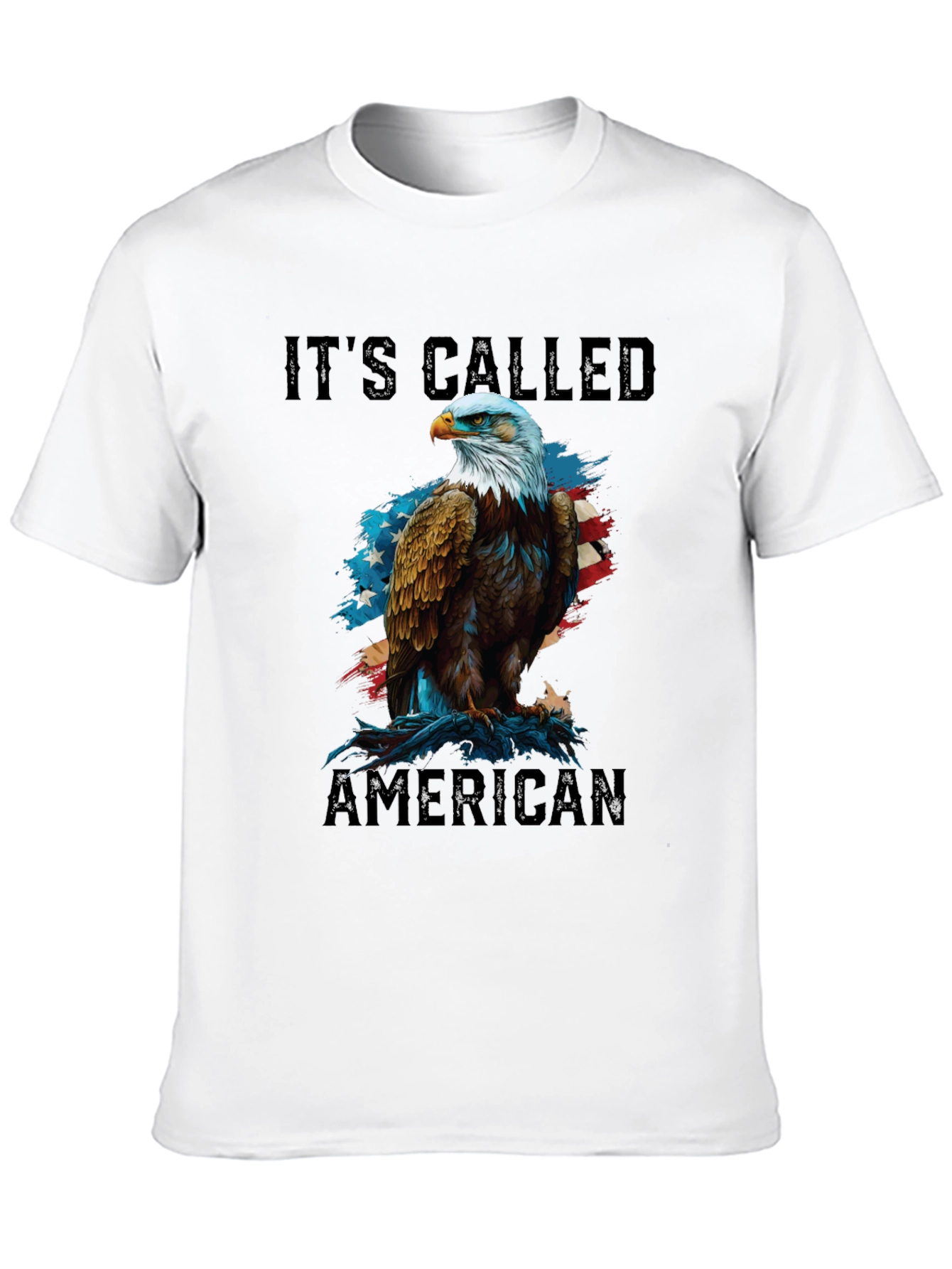 Its Called American Patriotic Eagle Graphic Tee