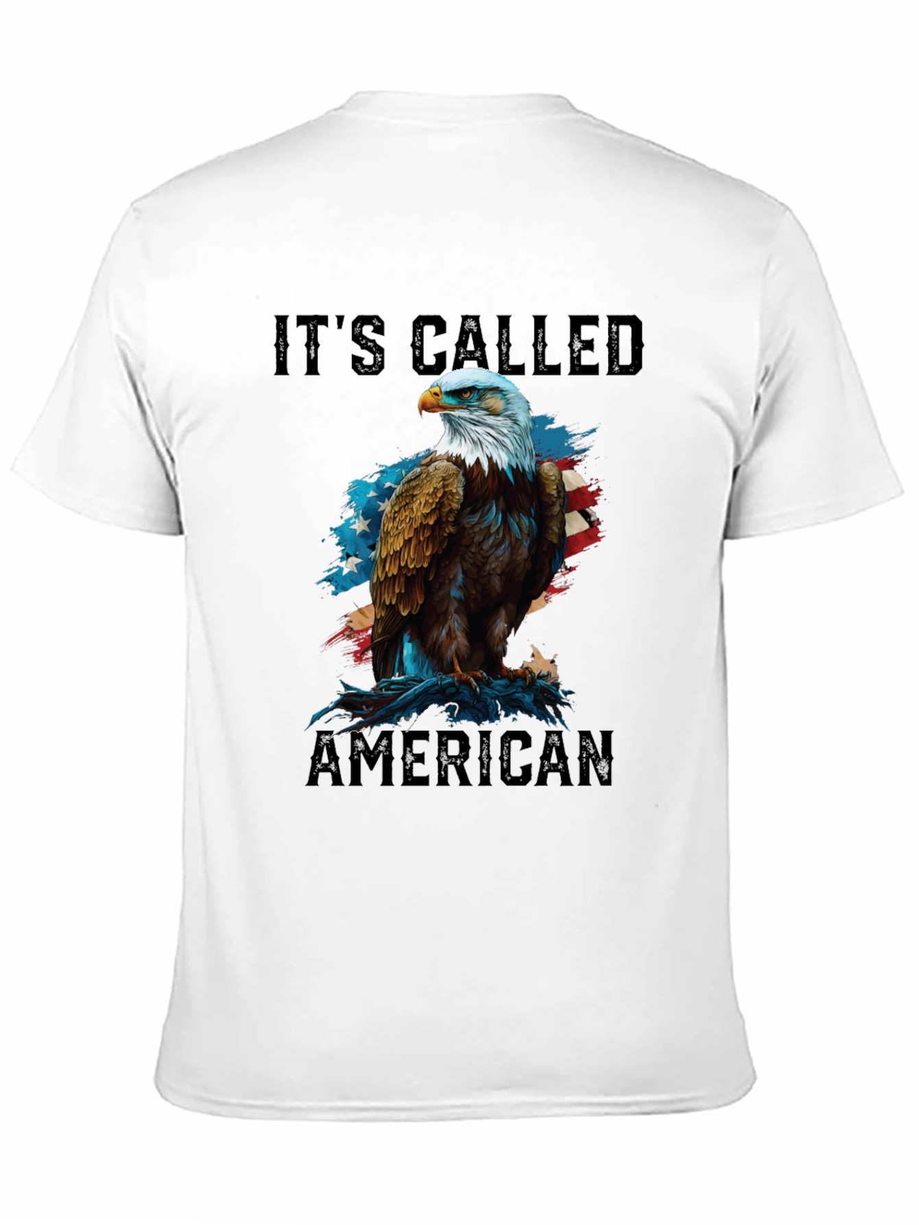 Its Called American Patriotic Eagle Graphic Tee