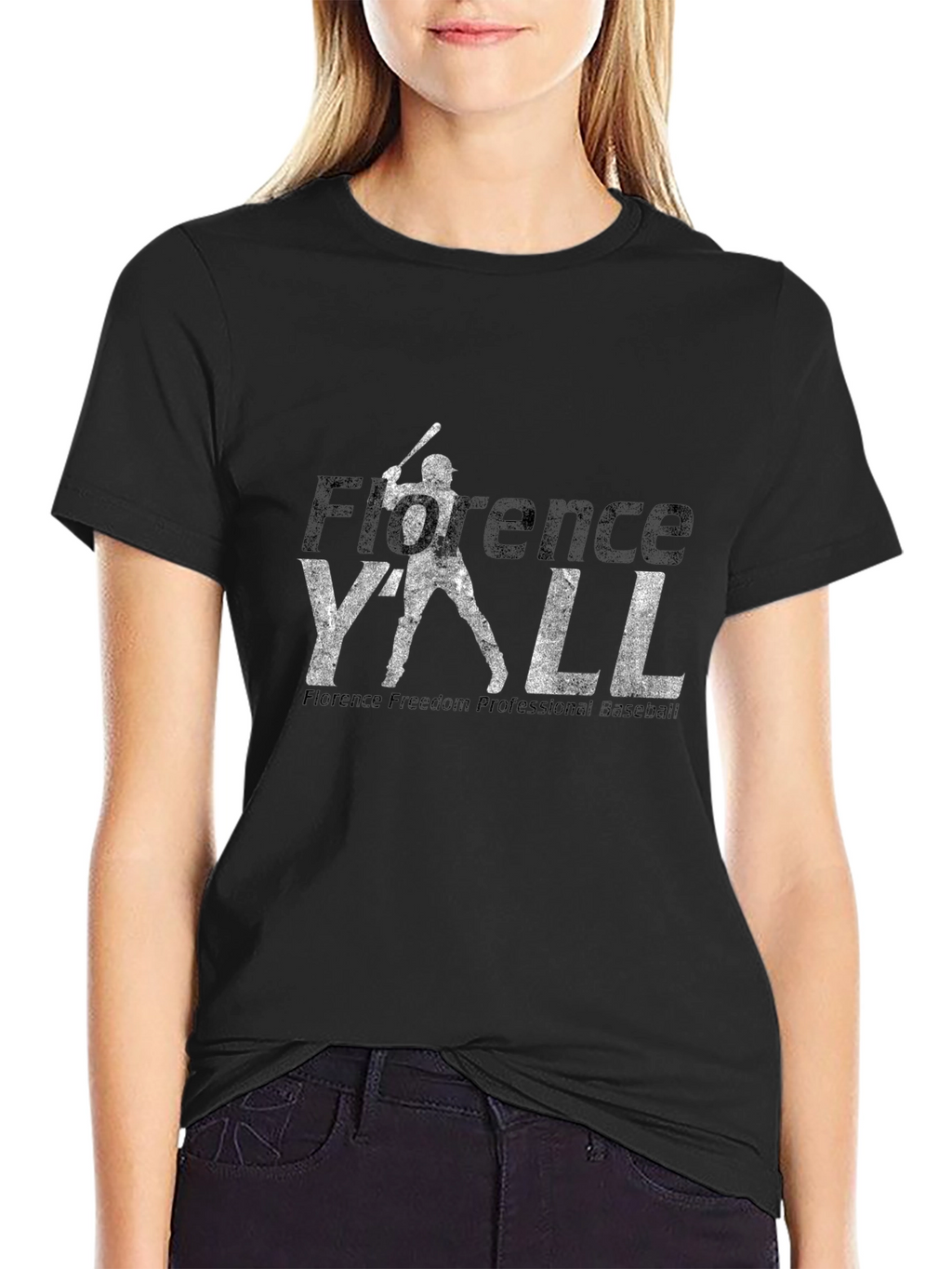 Florence YALL Baseball Graphic T-Shirt