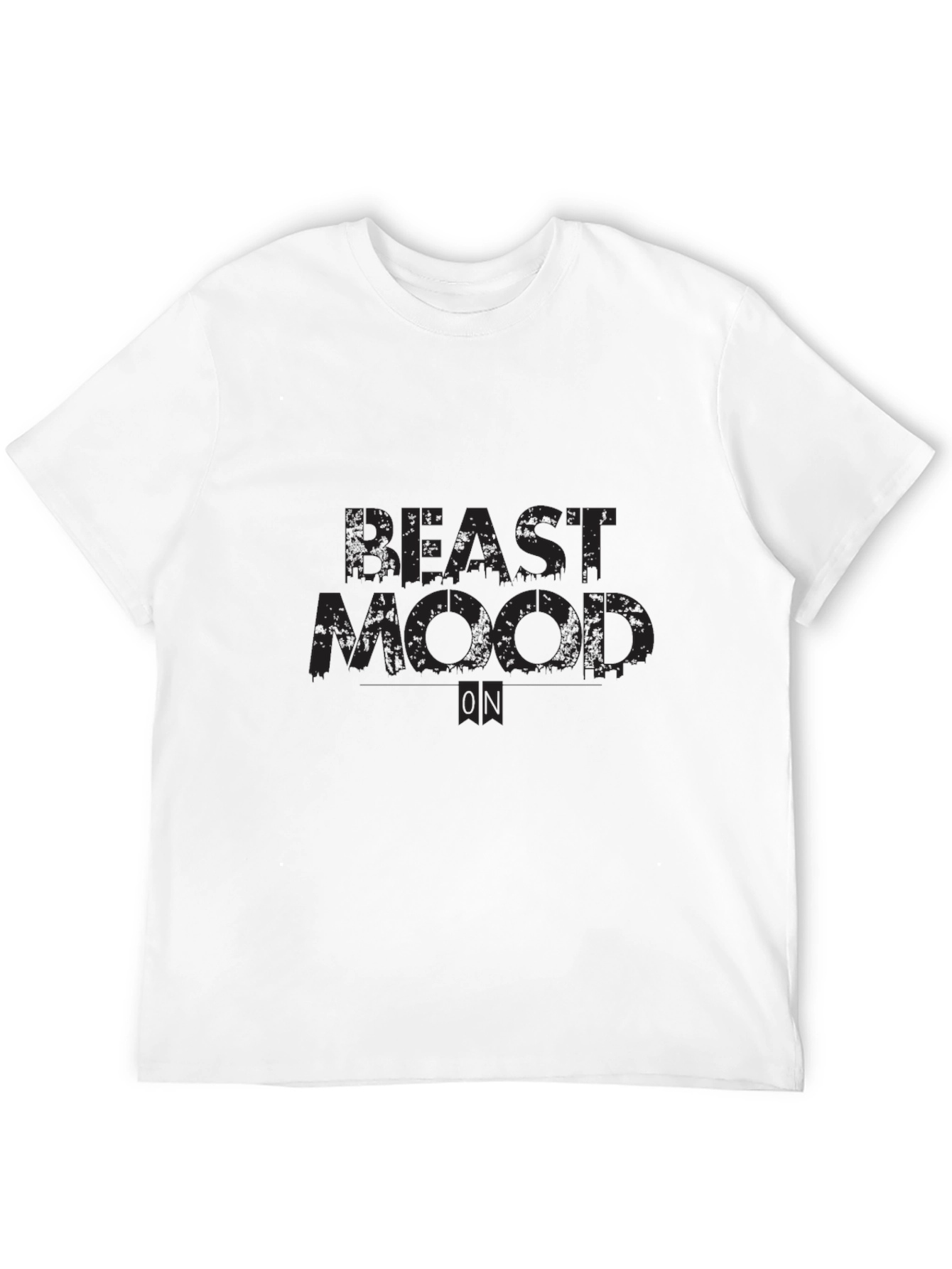 Beast Mode ON T-Shirt - Black Graphic Tee