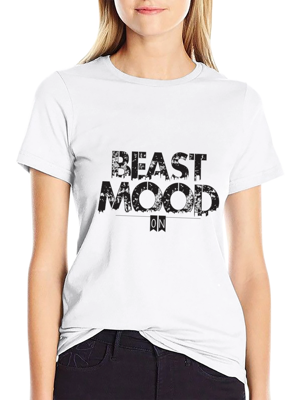 Beast Mode ON T-Shirt - Black Graphic Tee