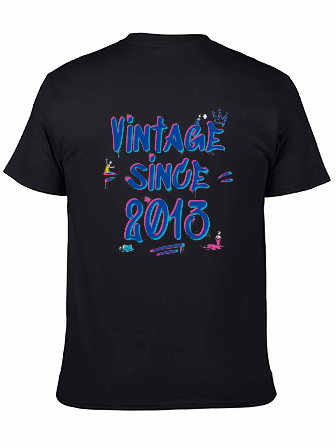 Vintage Since 2013 Graphic Tee - Cool Birthday T-Shirt