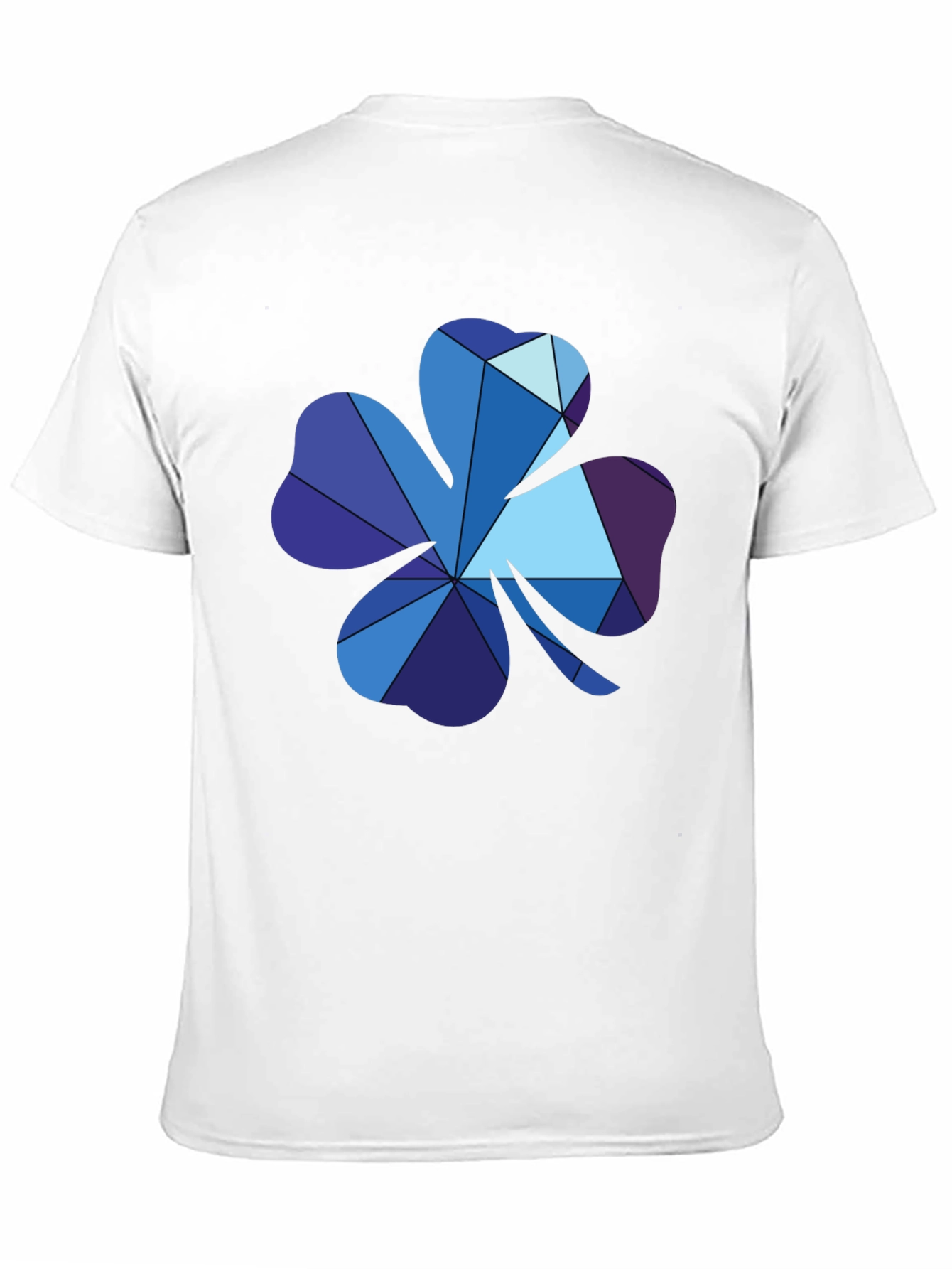 Geometric Shamrock Graphic T-Shirt