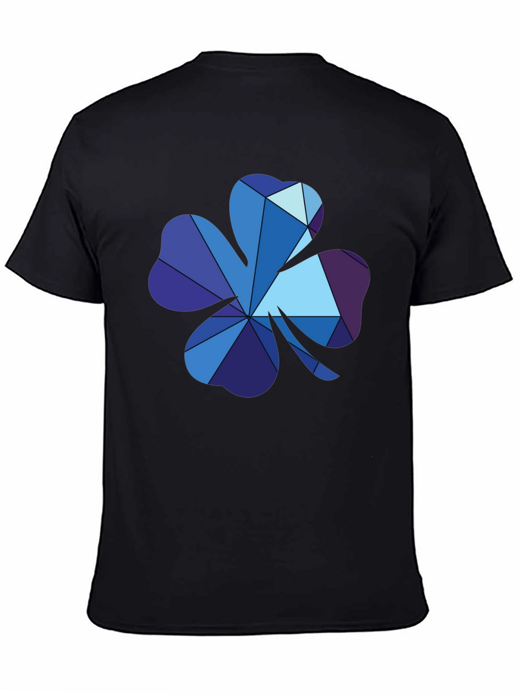 Geometric Shamrock Graphic T-Shirt