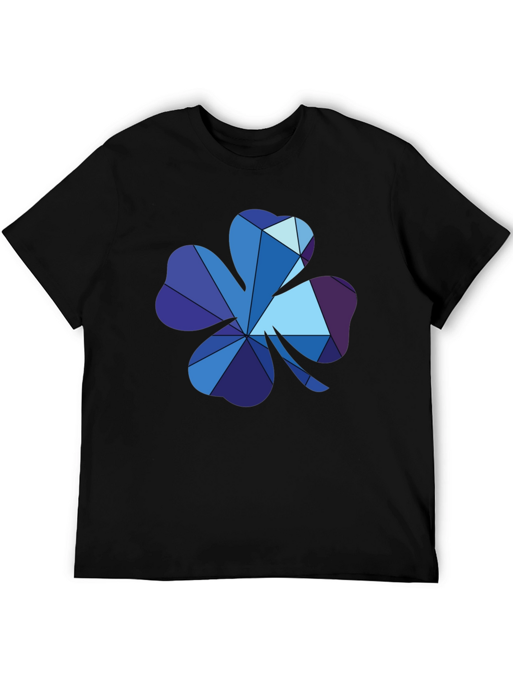 Geometric Shamrock Graphic T-Shirt