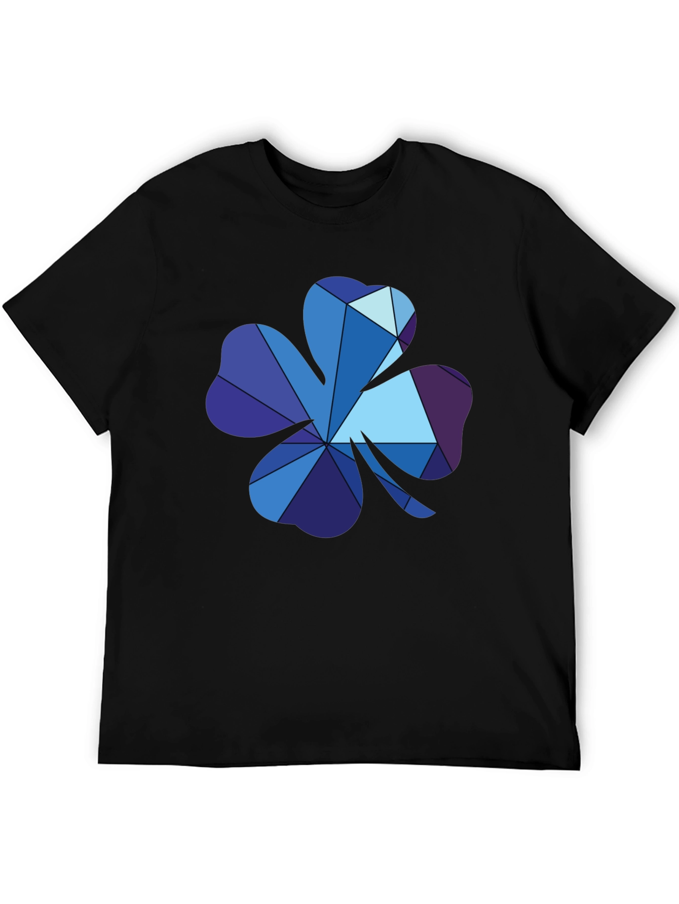 Geometric Shamrock Graphic T-Shirt