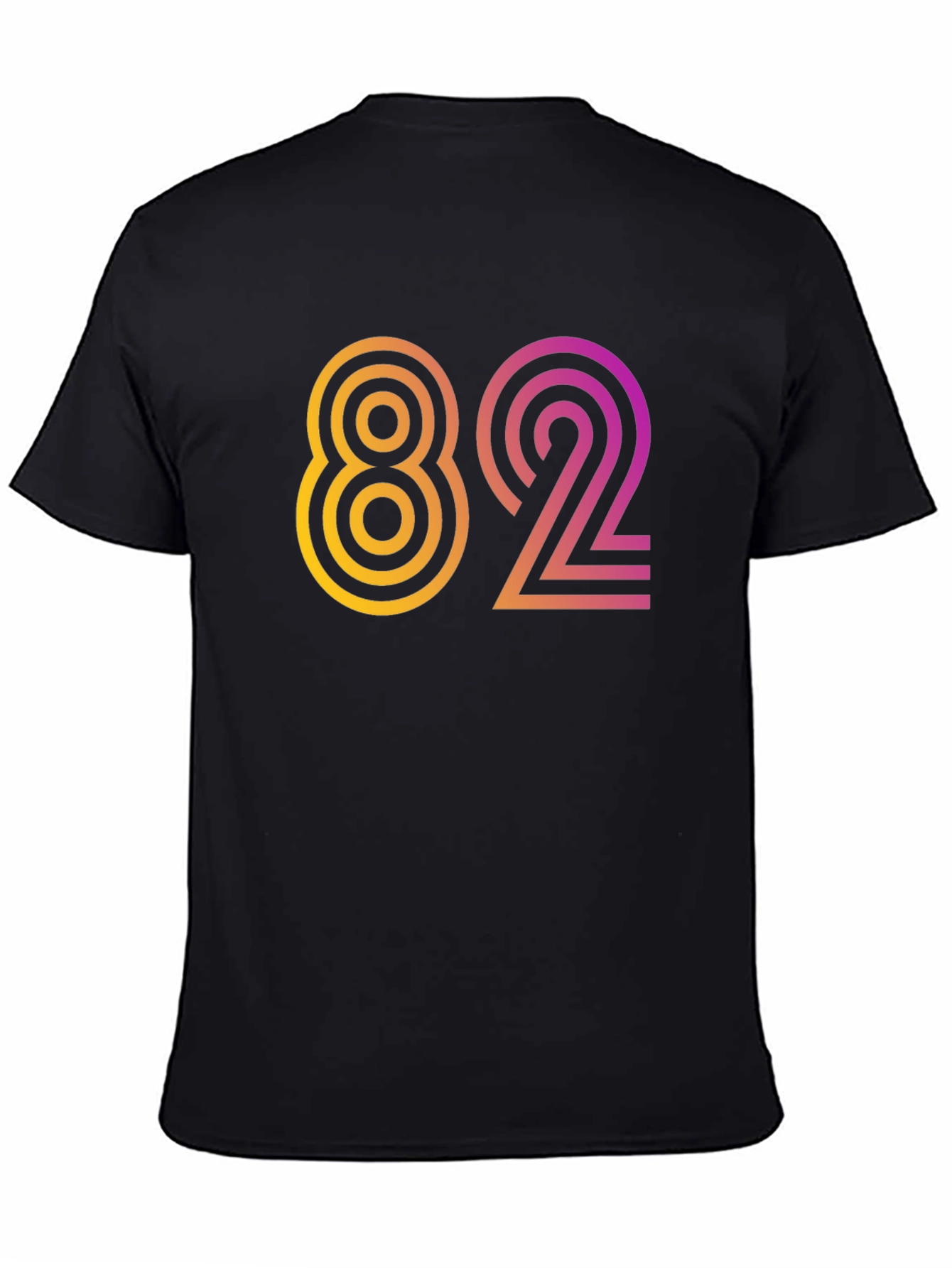 Retro 82 Graphic Tee - Vintage Style Birthday T-Shirt