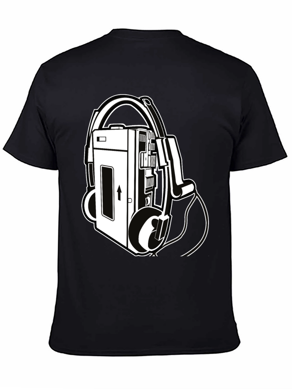 Retro Cassette Player Graphic Tee