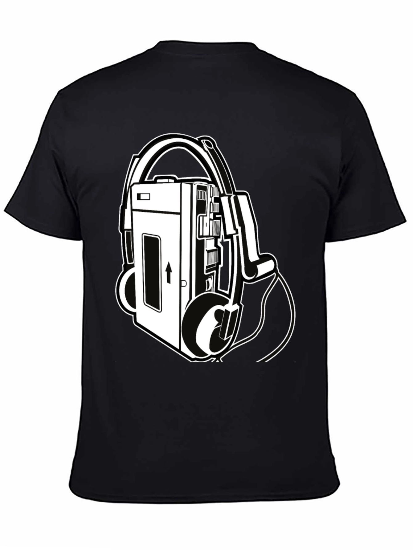 Retro Cassette Player Graphic Tee