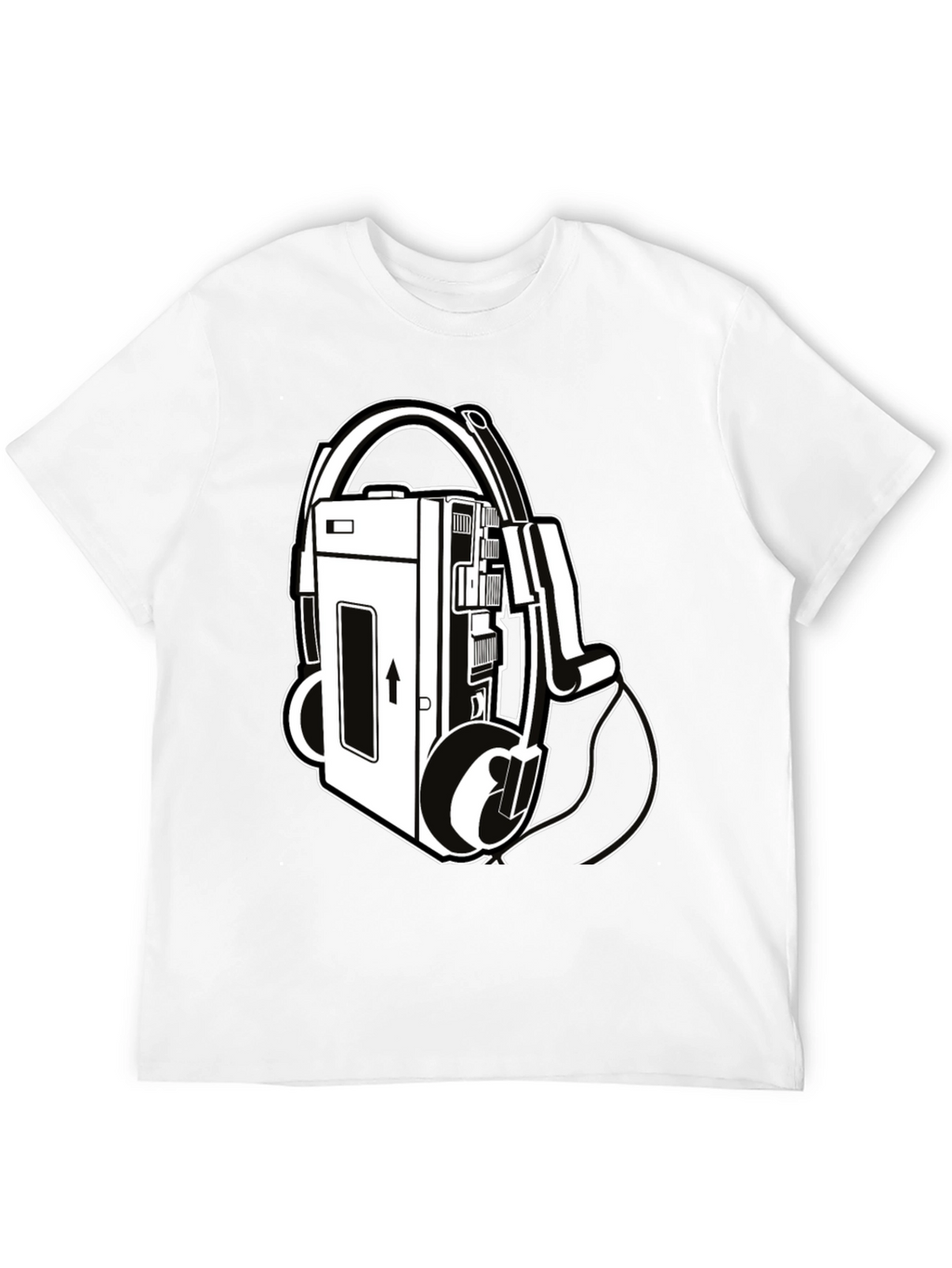 Retro Cassette Player Graphic Tee