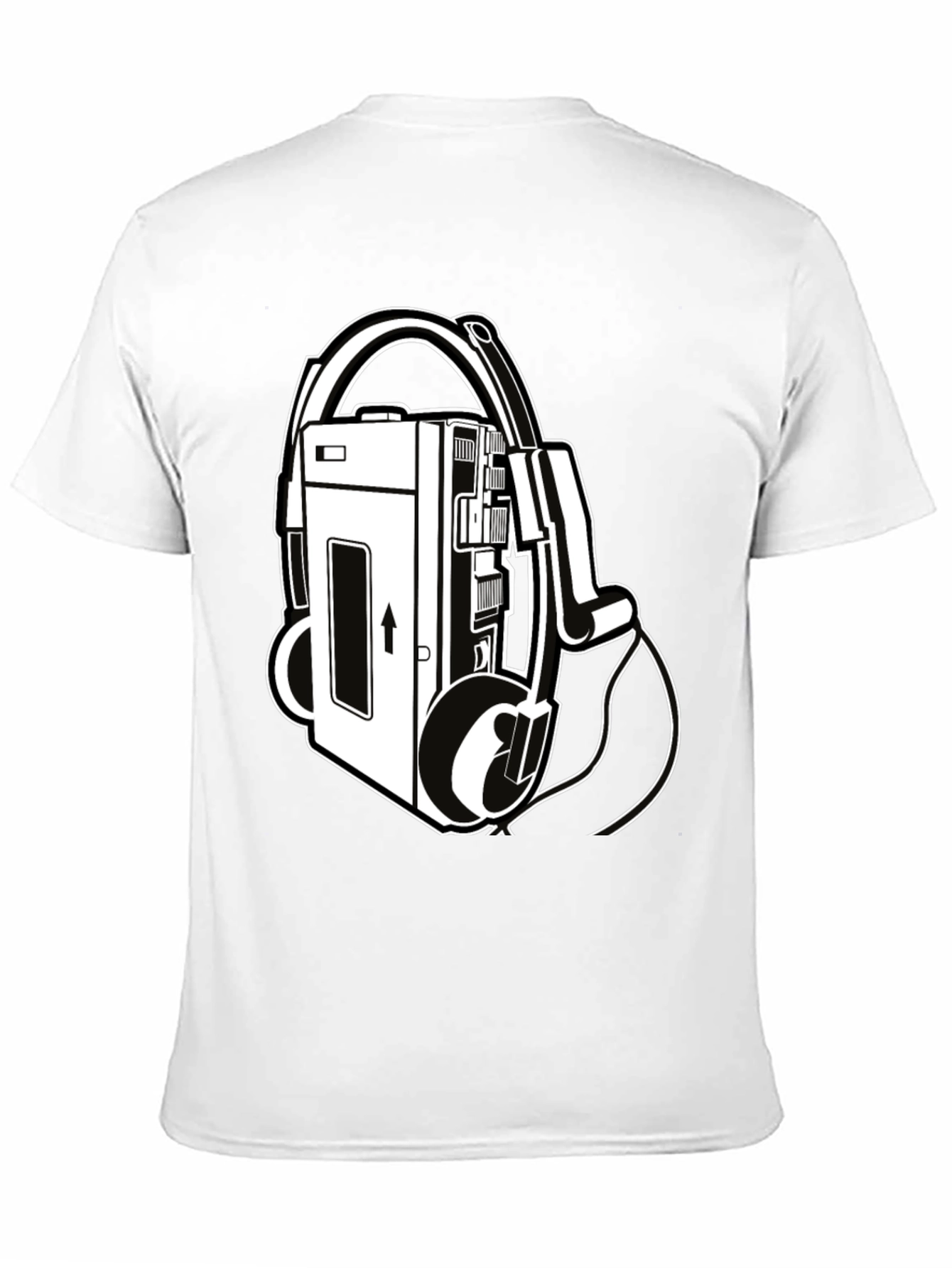 Retro Cassette Player Graphic Tee
