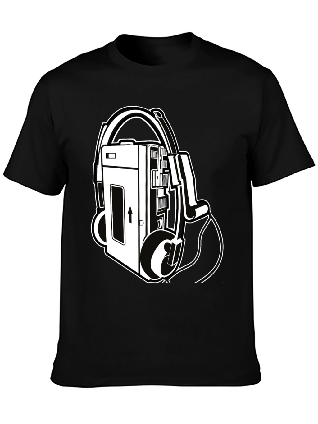 Retro Cassette Player Graphic Tee