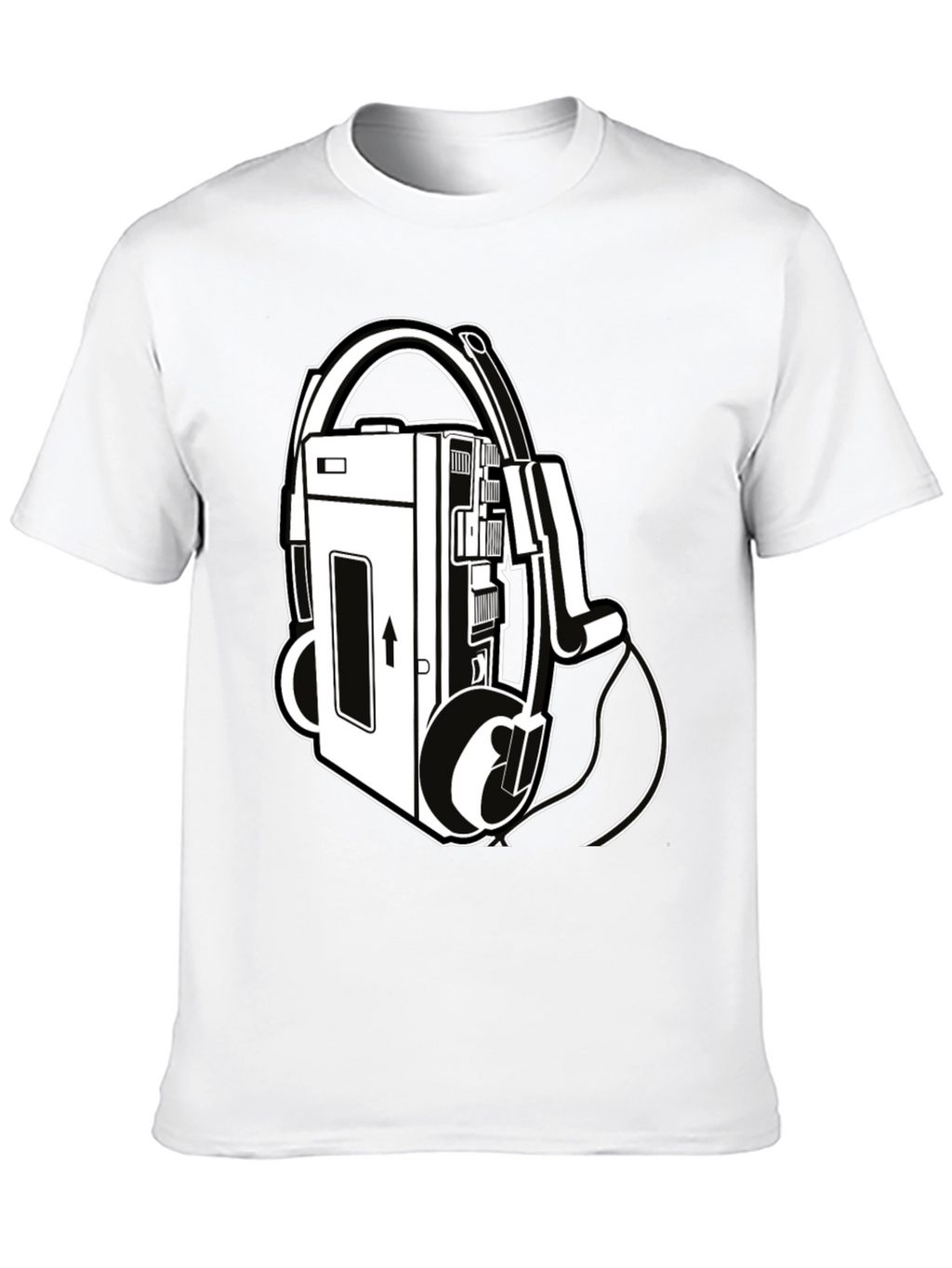 Retro Cassette Player Graphic Tee