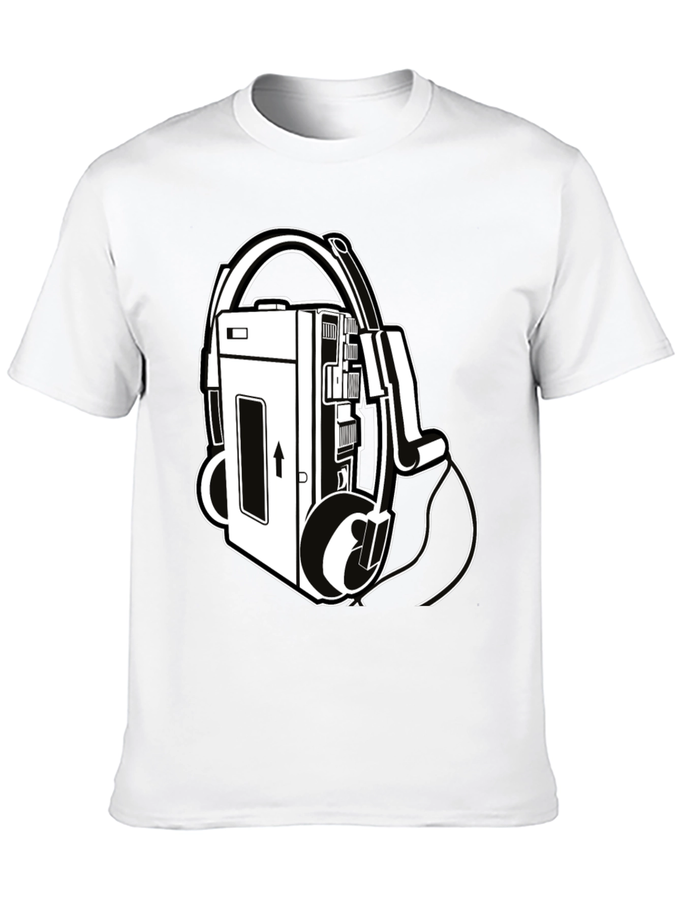 Retro Cassette Player Graphic Tee