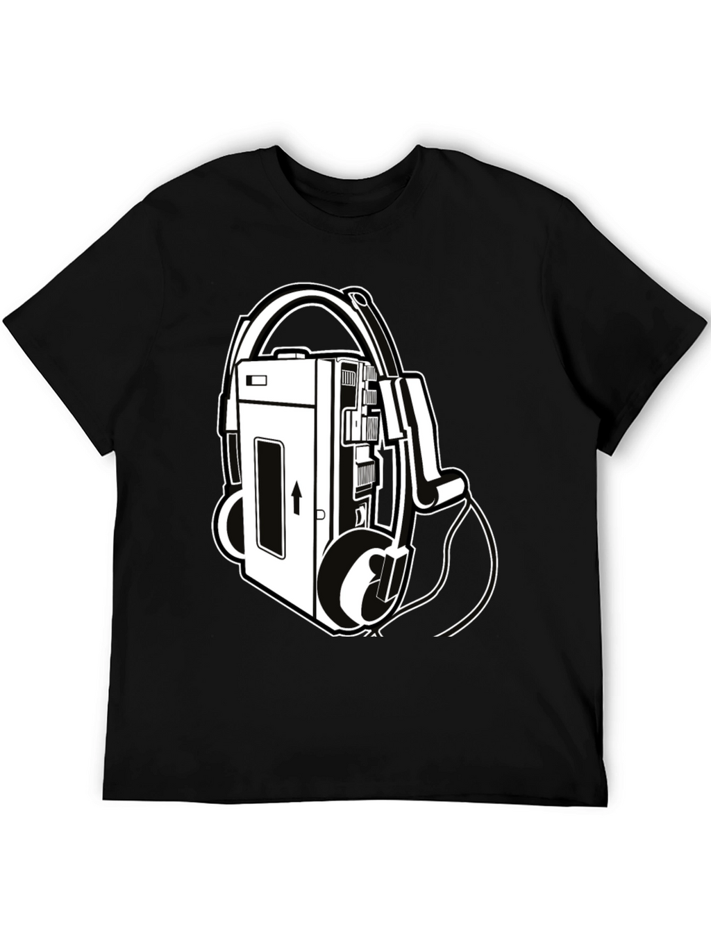Retro Cassette Player Graphic Tee