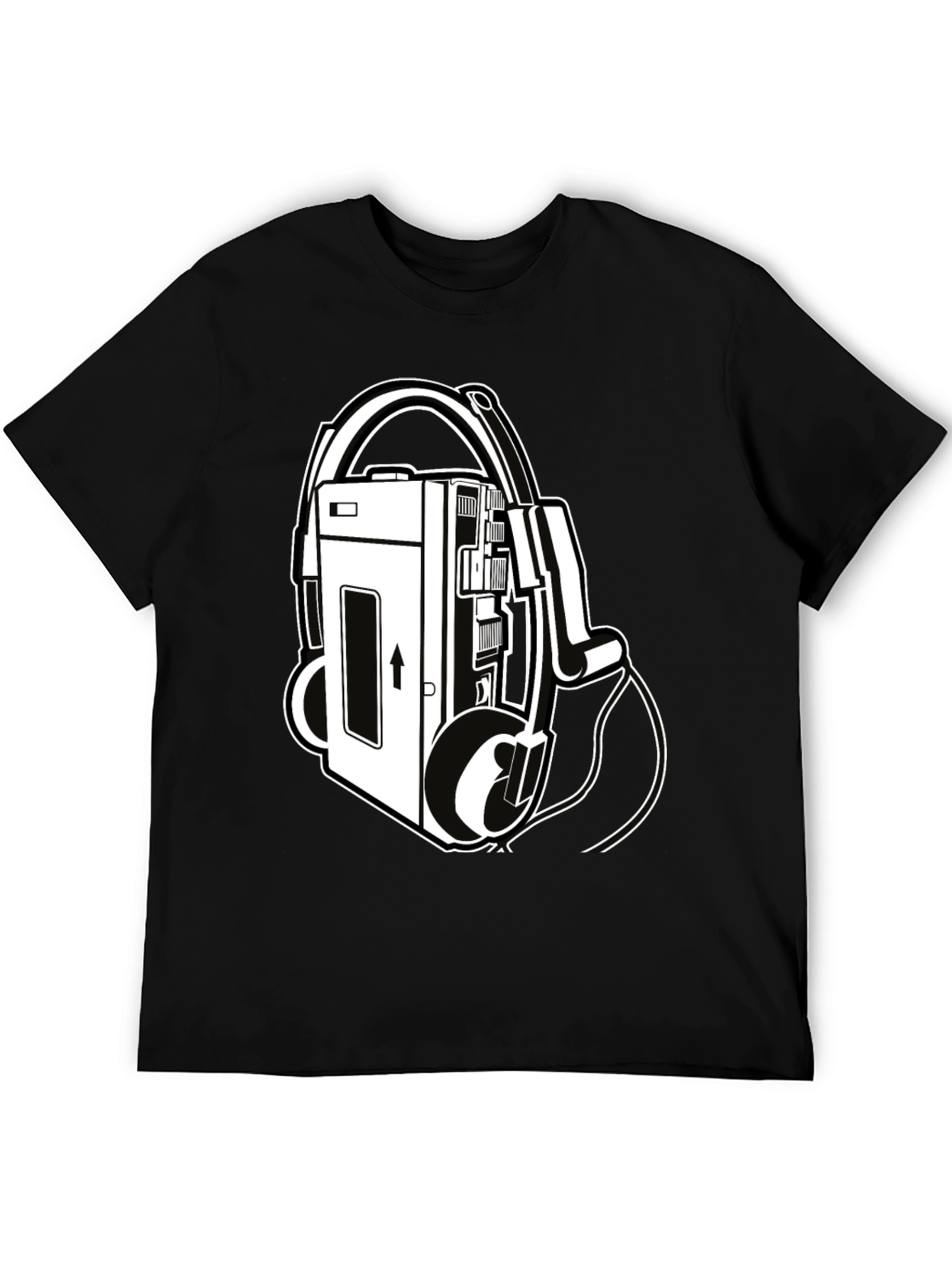 Retro Cassette Player Graphic Tee