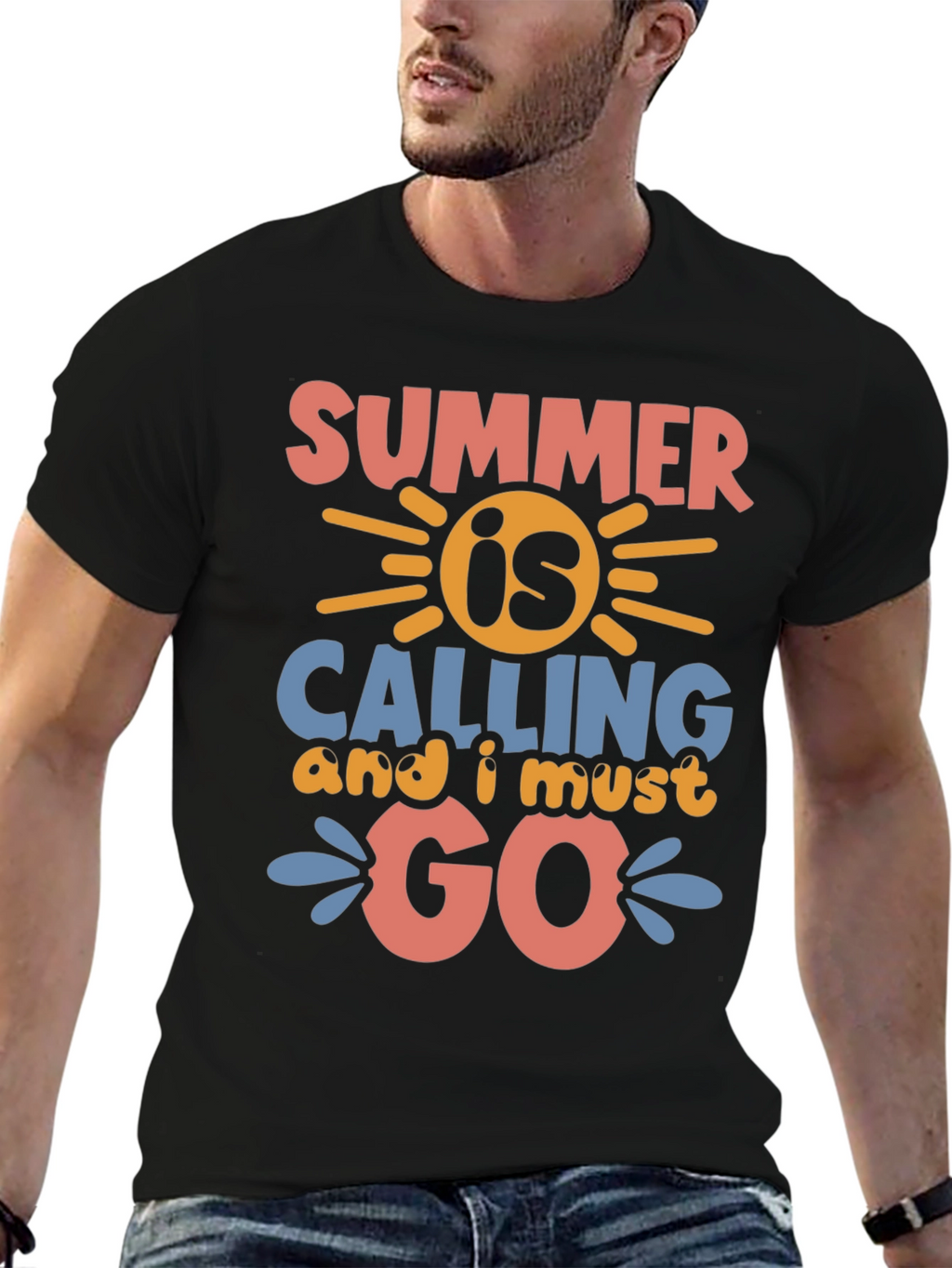 Summer Calling Graphic Tee