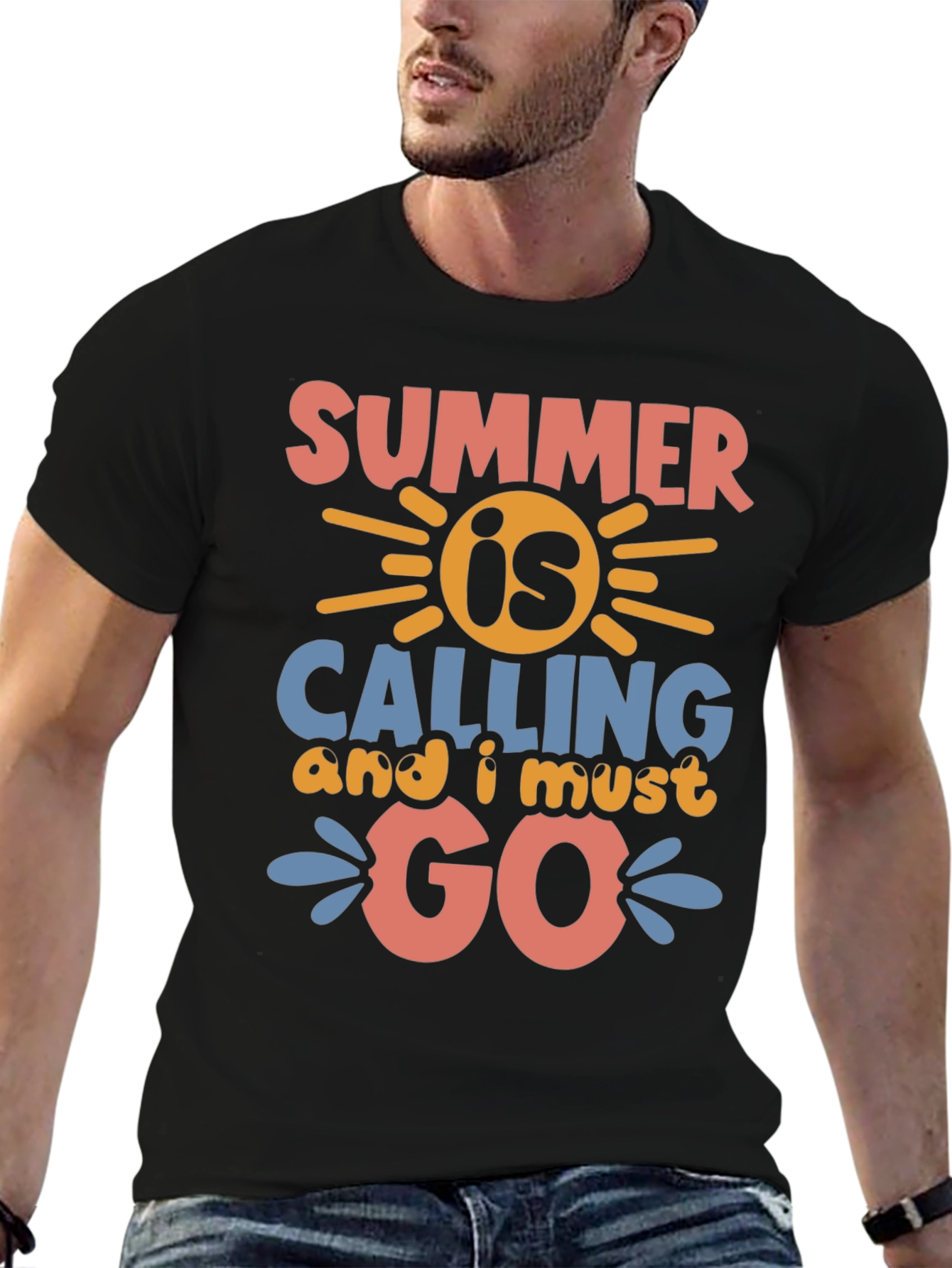 Summer Calling Graphic Tee