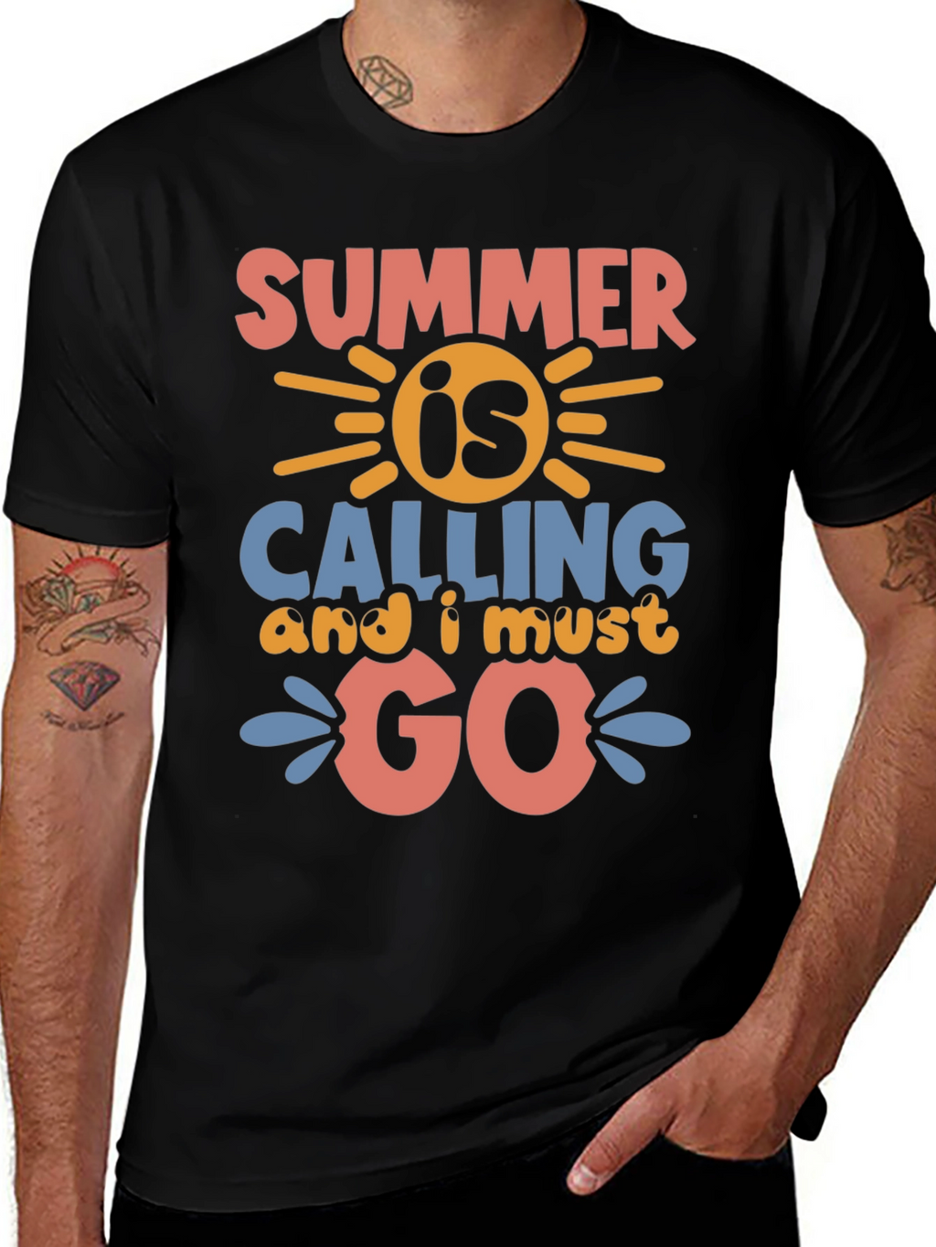 Summer Calling Graphic Tee