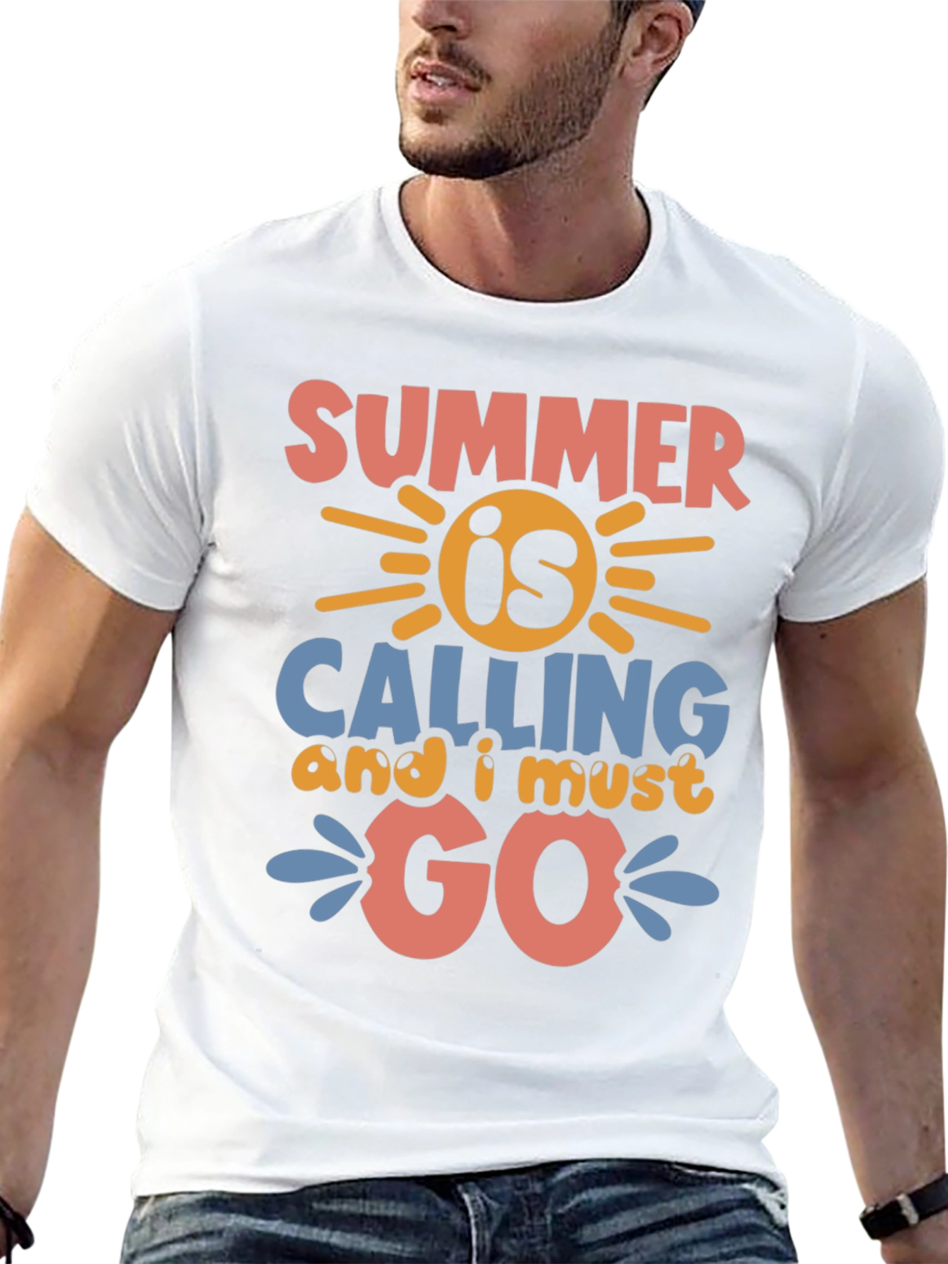 Summer Calling Graphic Tee