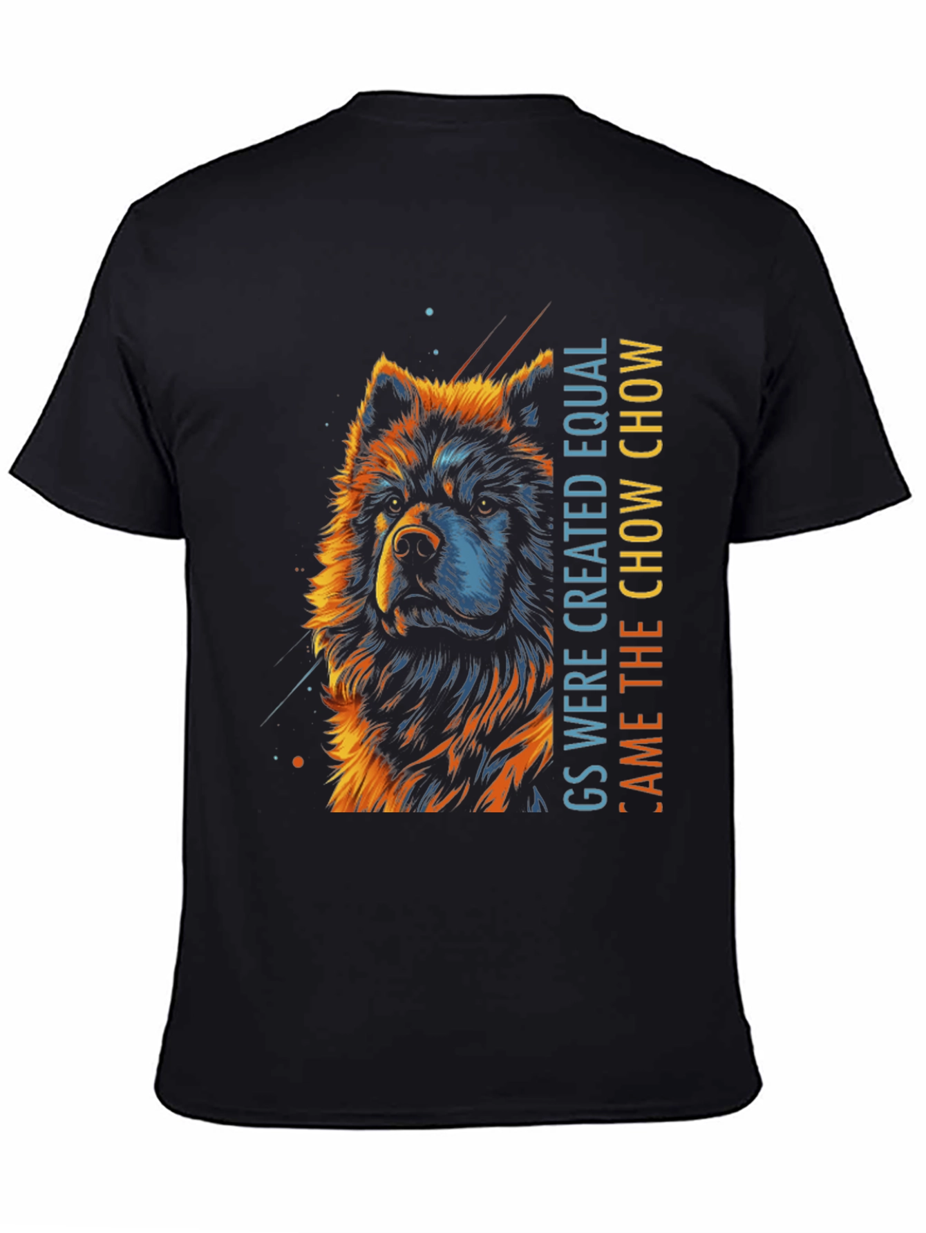 Chow Chow Dog Graphic Tee - All Were Created Equal
