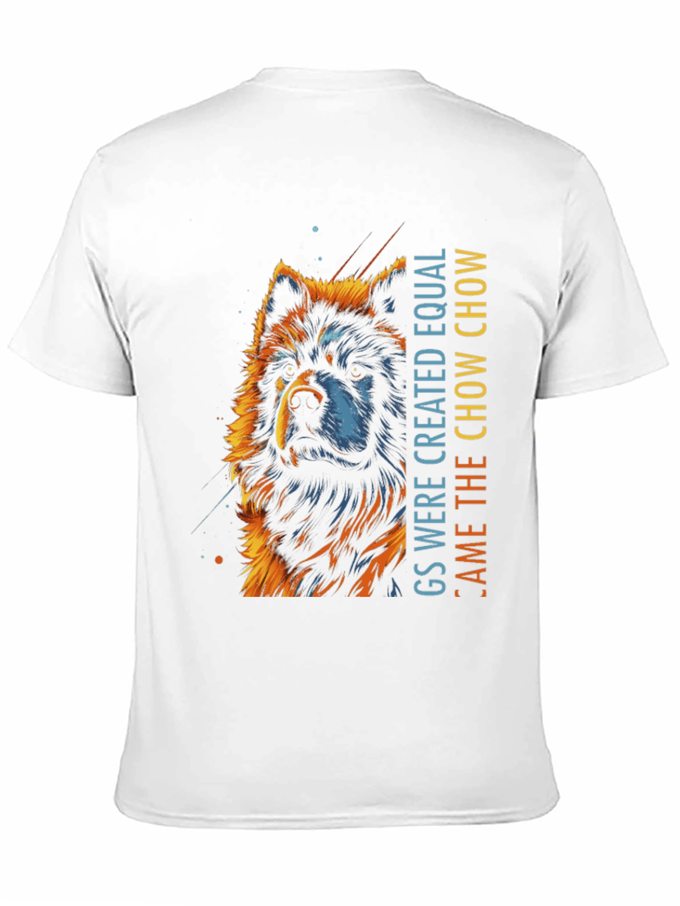 Chow Chow Dog Graphic Tee - All Were Created Equal