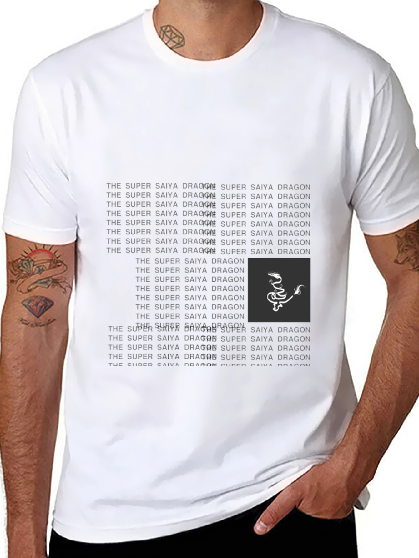 Super Saiya Dragon T-Shirt