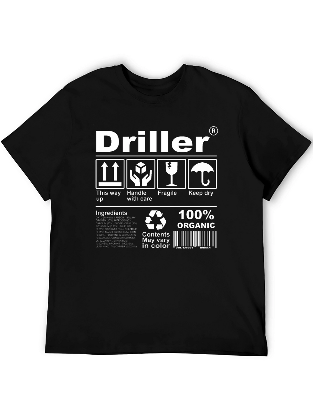 Driller Organic Cotton T-Shirt