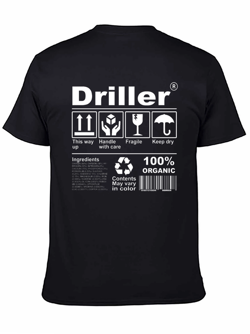 Driller Organic Cotton T-Shirt