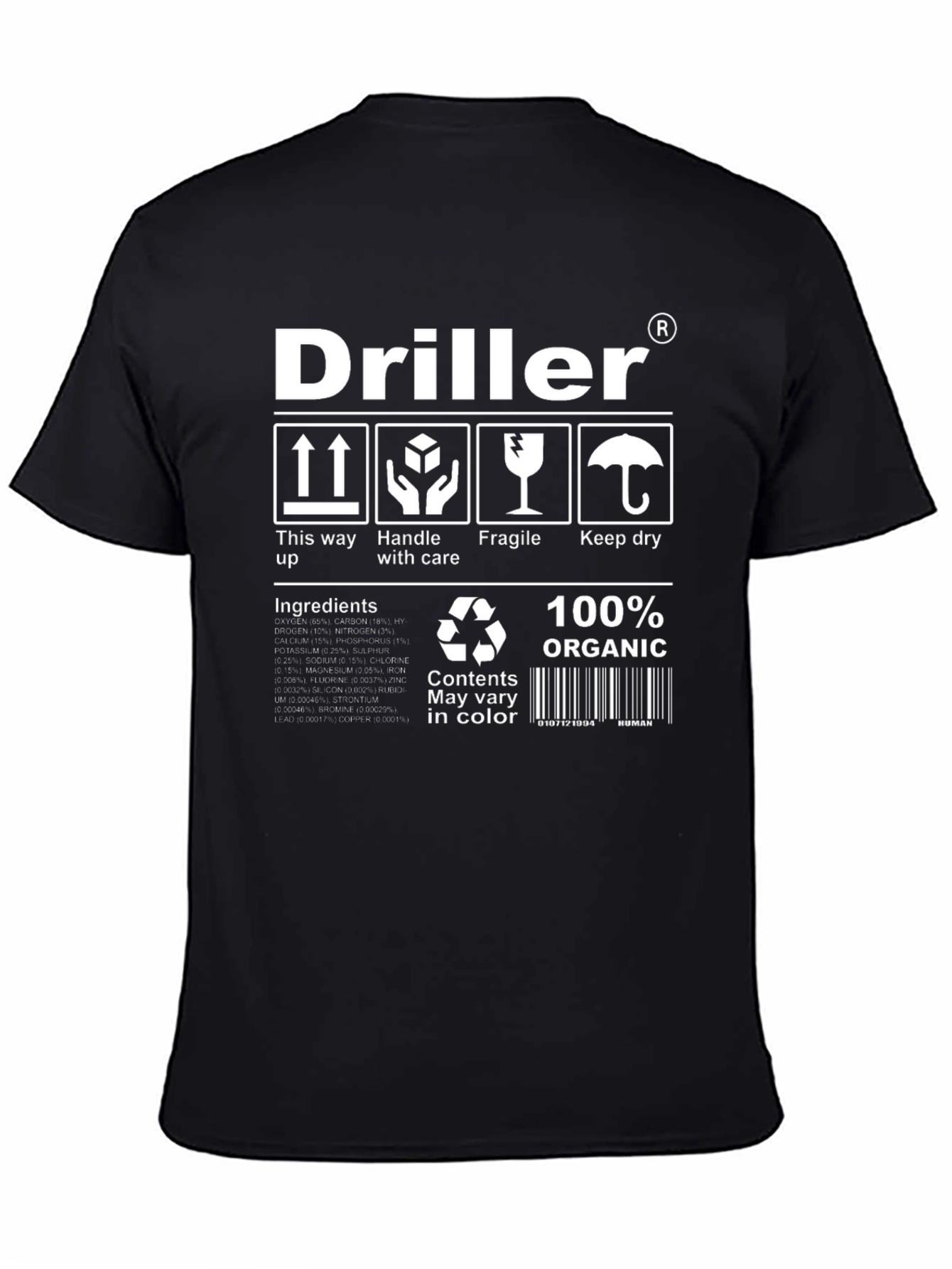 Driller Organic Cotton T-Shirt