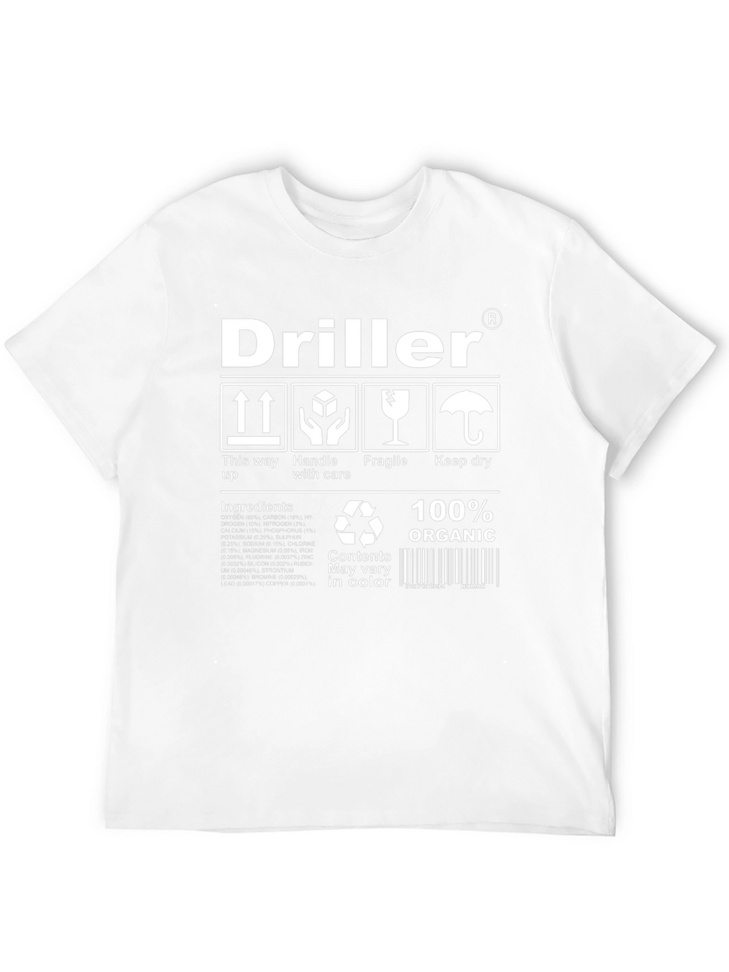 Driller Organic Cotton T-Shirt