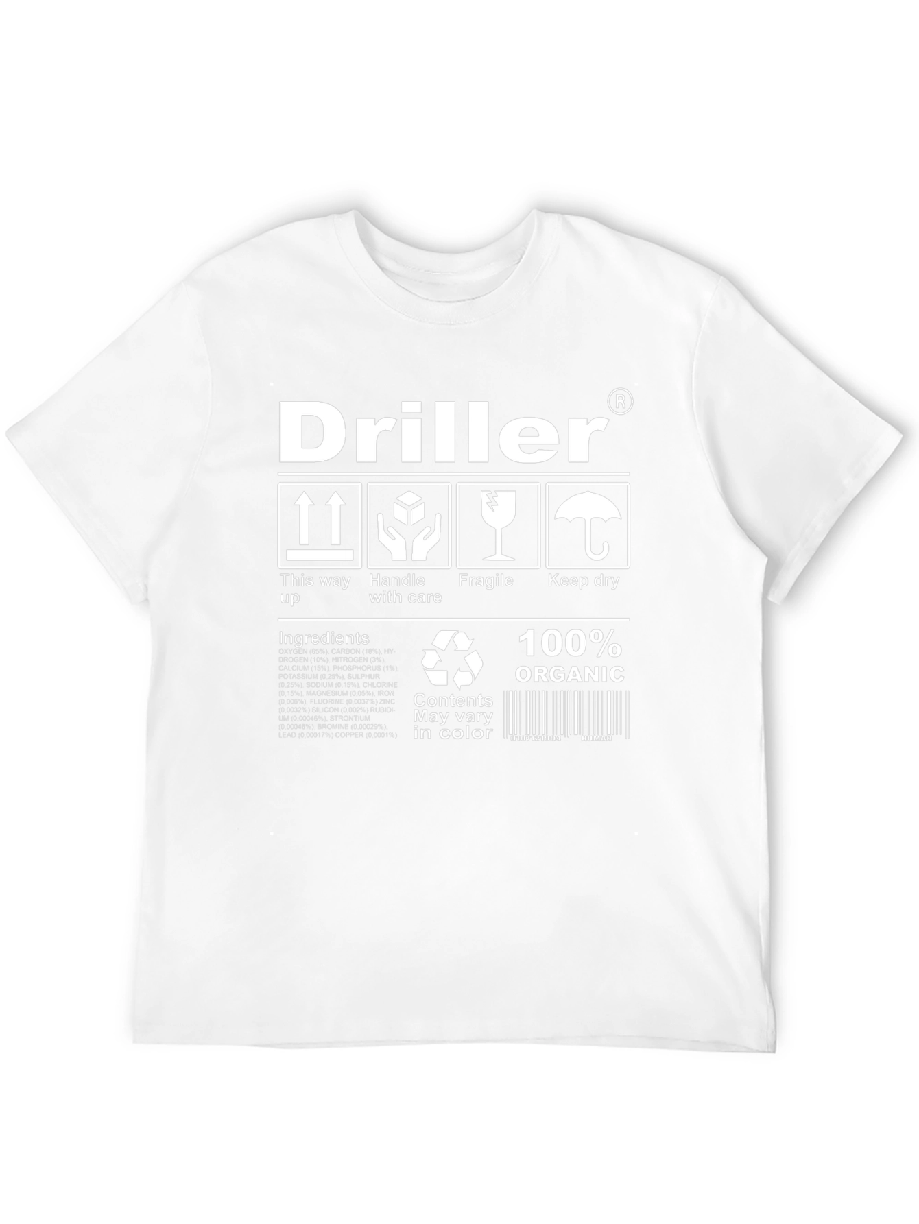 Driller Organic Cotton T-Shirt