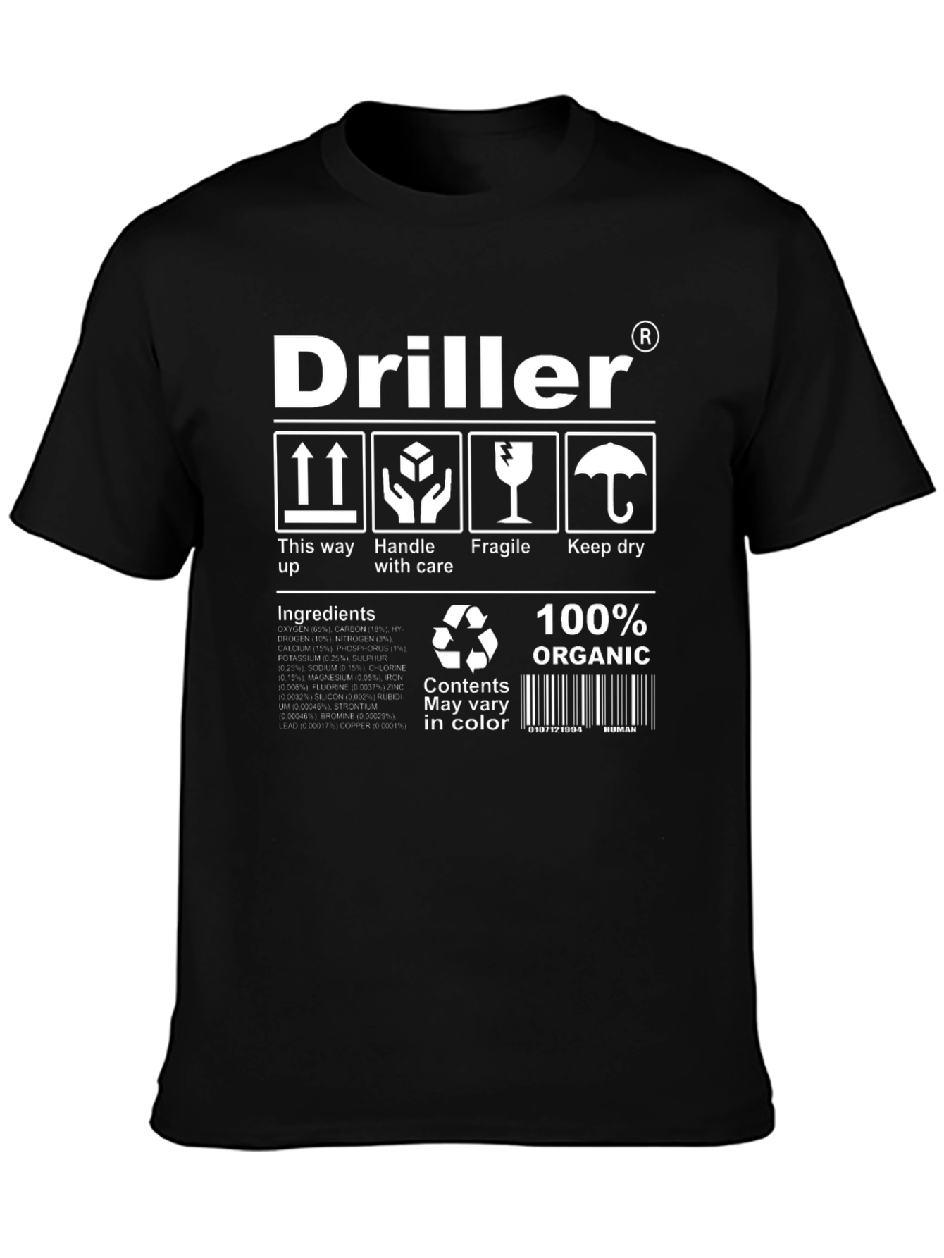 Driller Organic Cotton T-Shirt