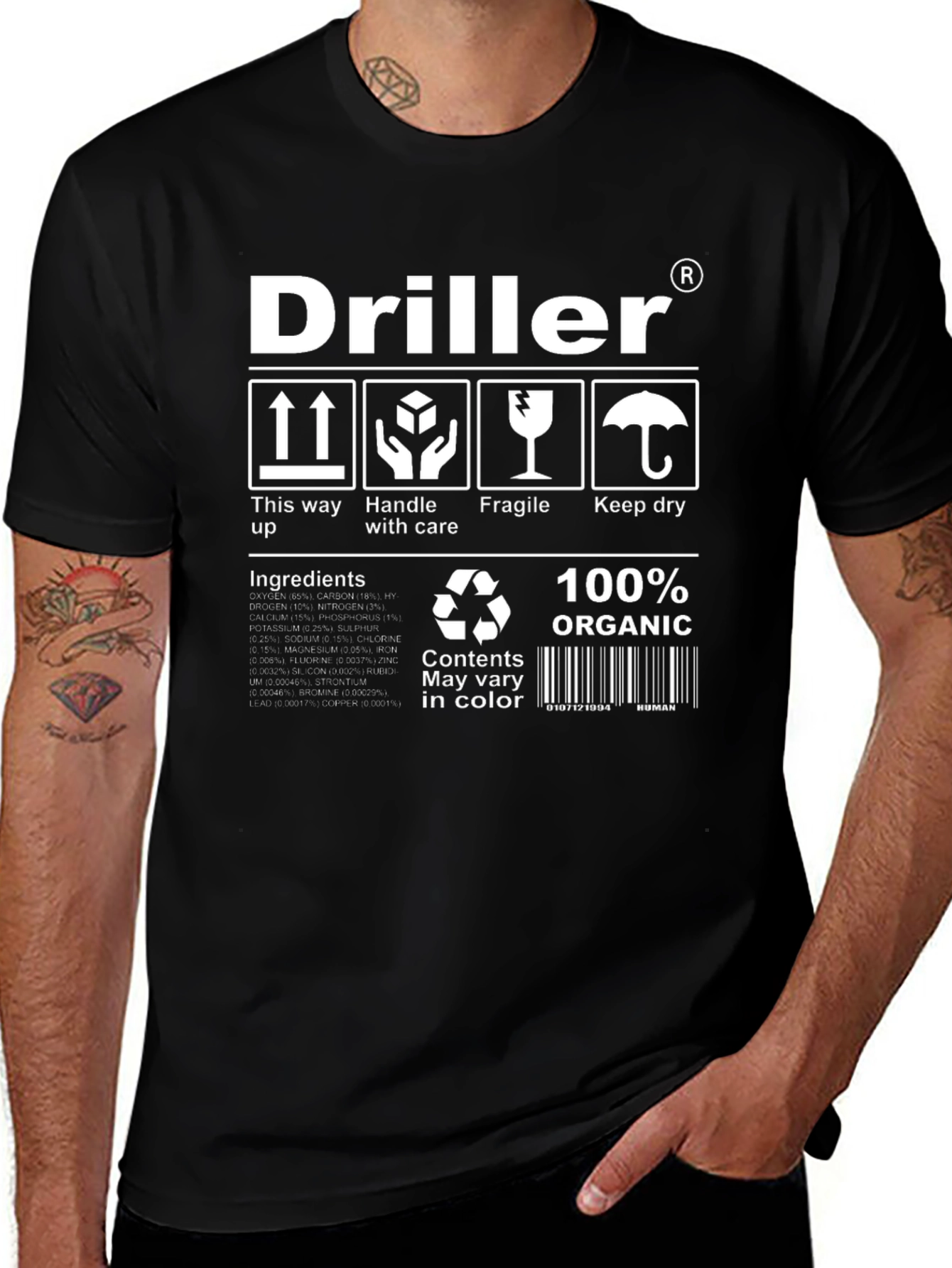 Driller Organic Cotton T-Shirt