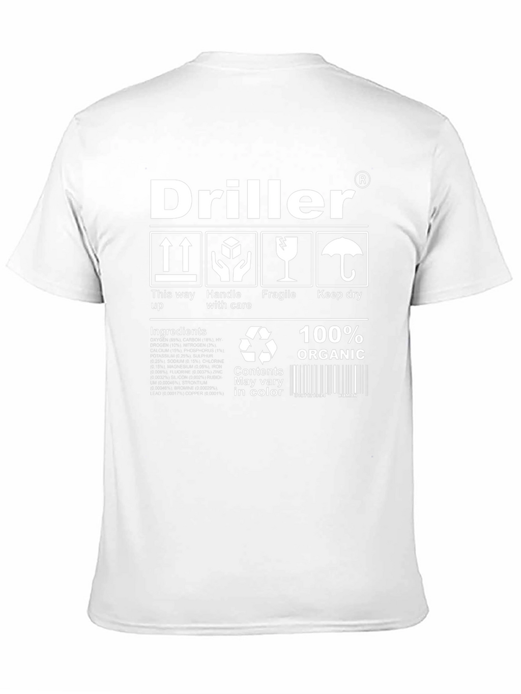 Driller Organic Cotton T-Shirt