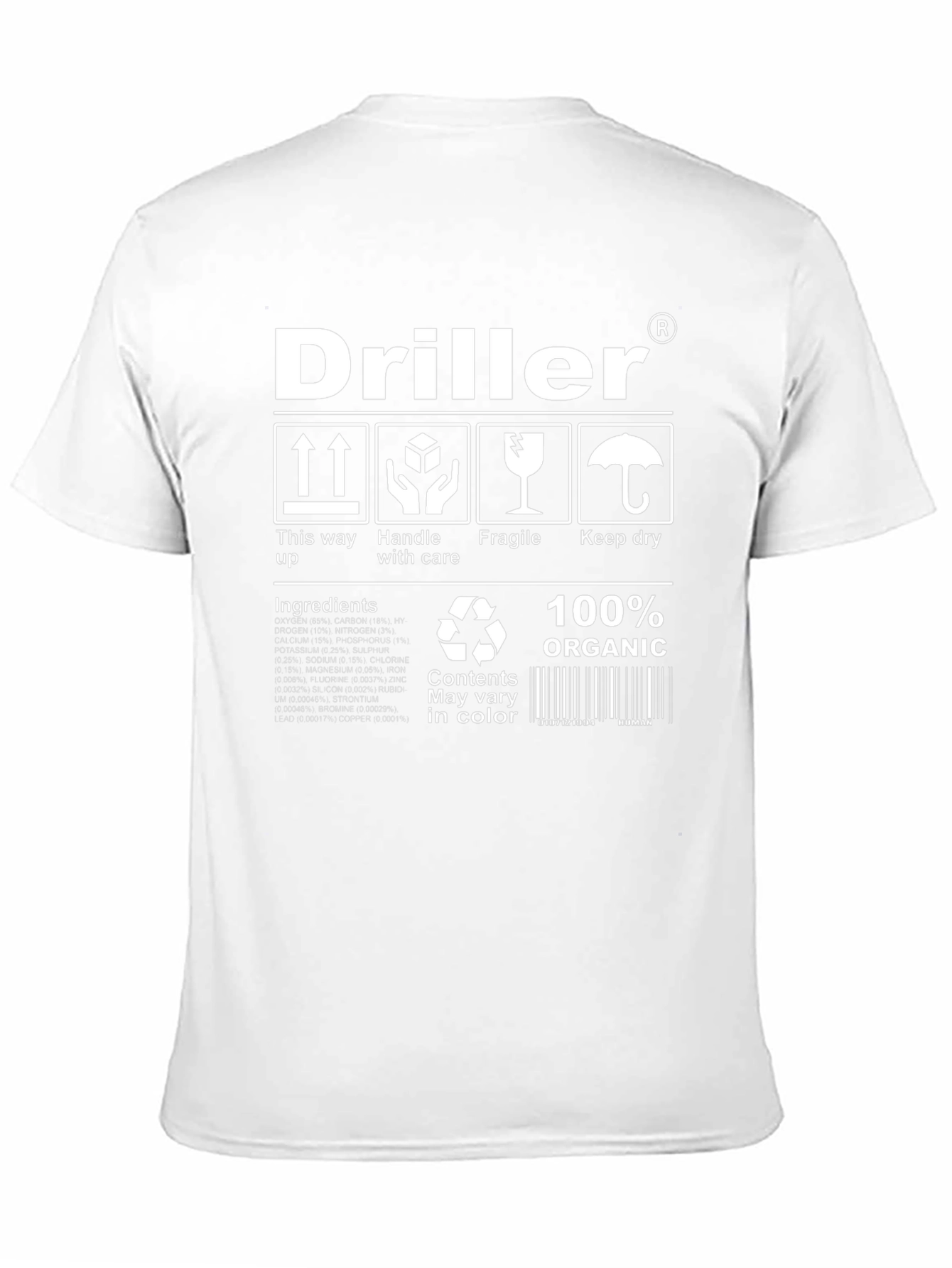 Driller Organic Cotton T-Shirt